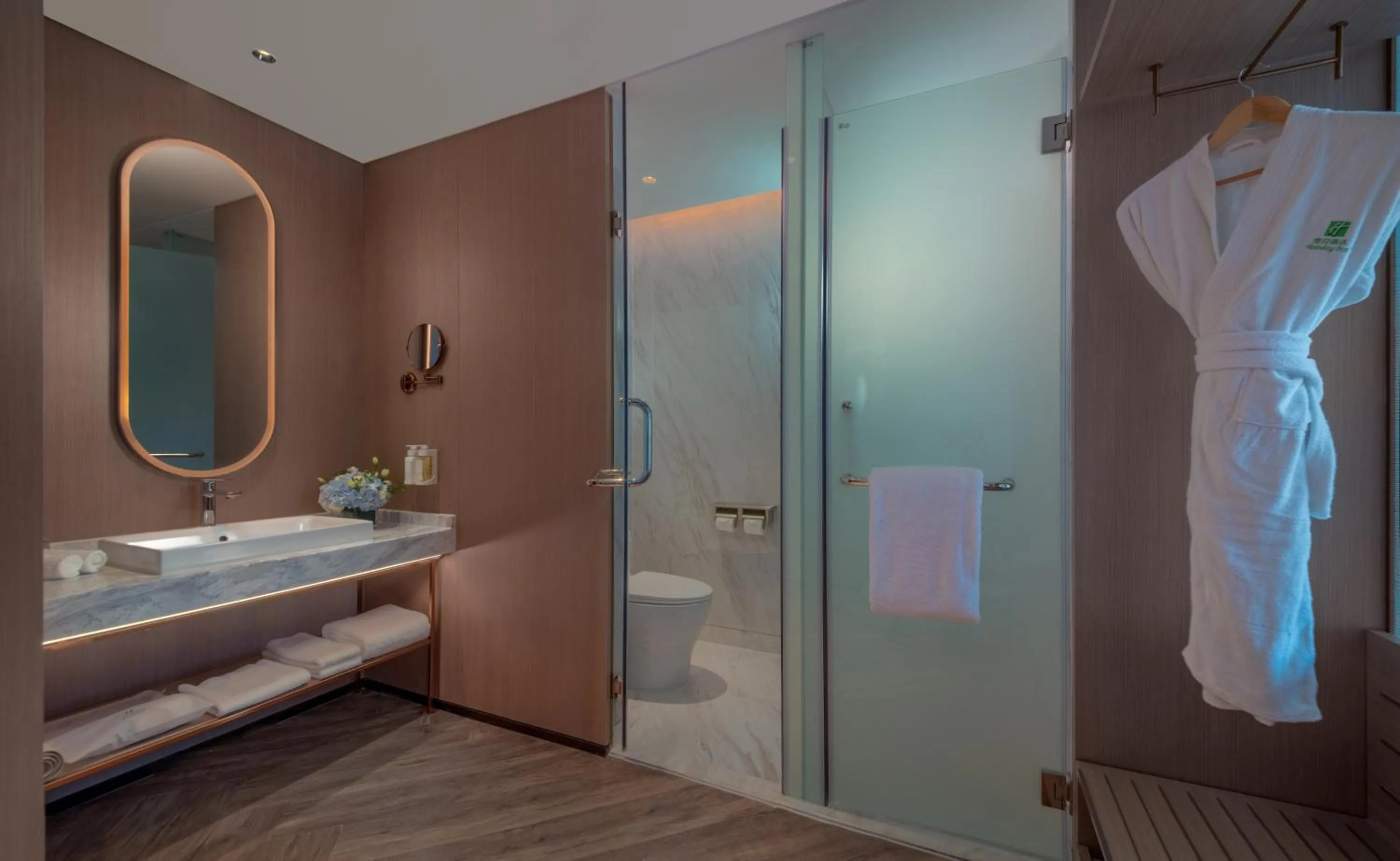 Bathroom in Holiday Inn Beijing Focus Square by IHG