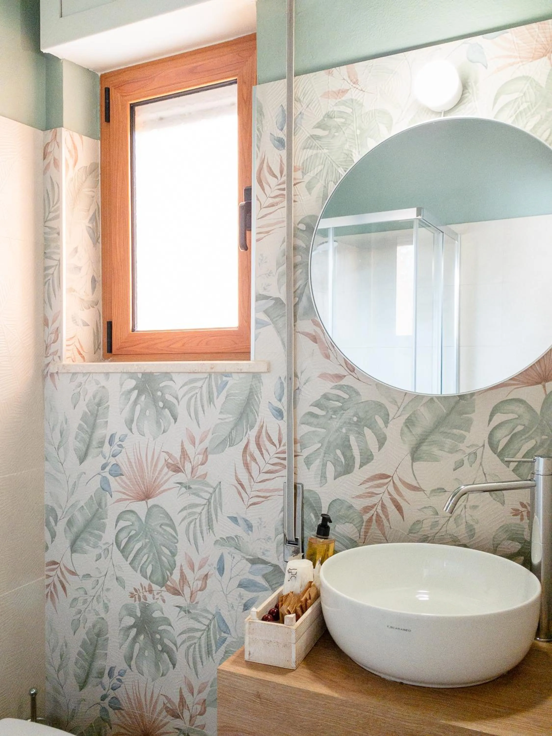 Bathroom in Hotel Donatella