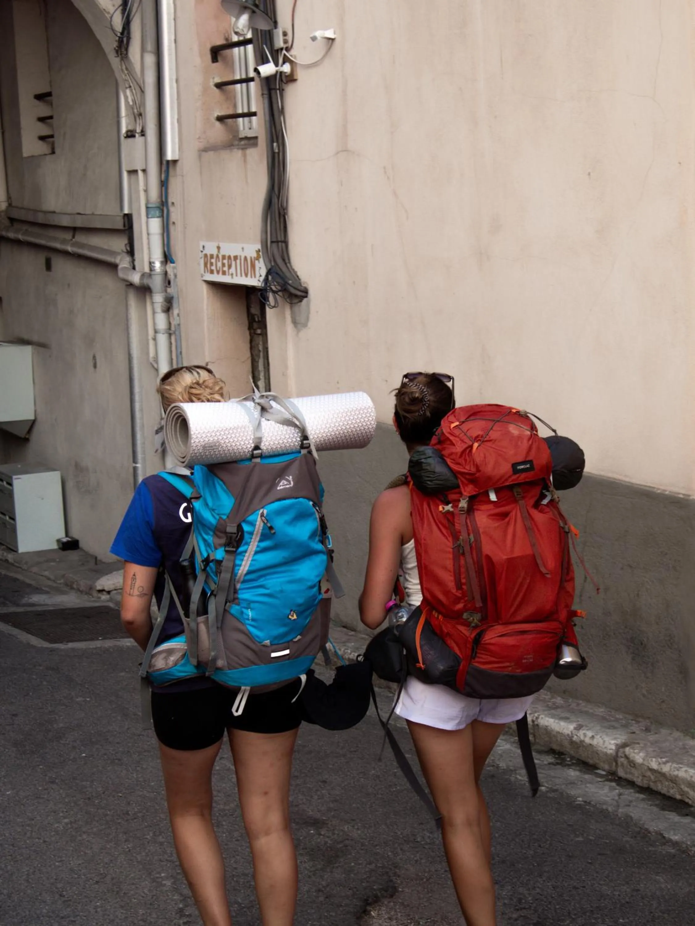 Patio in Hostel Vertigo Vieux-Port
