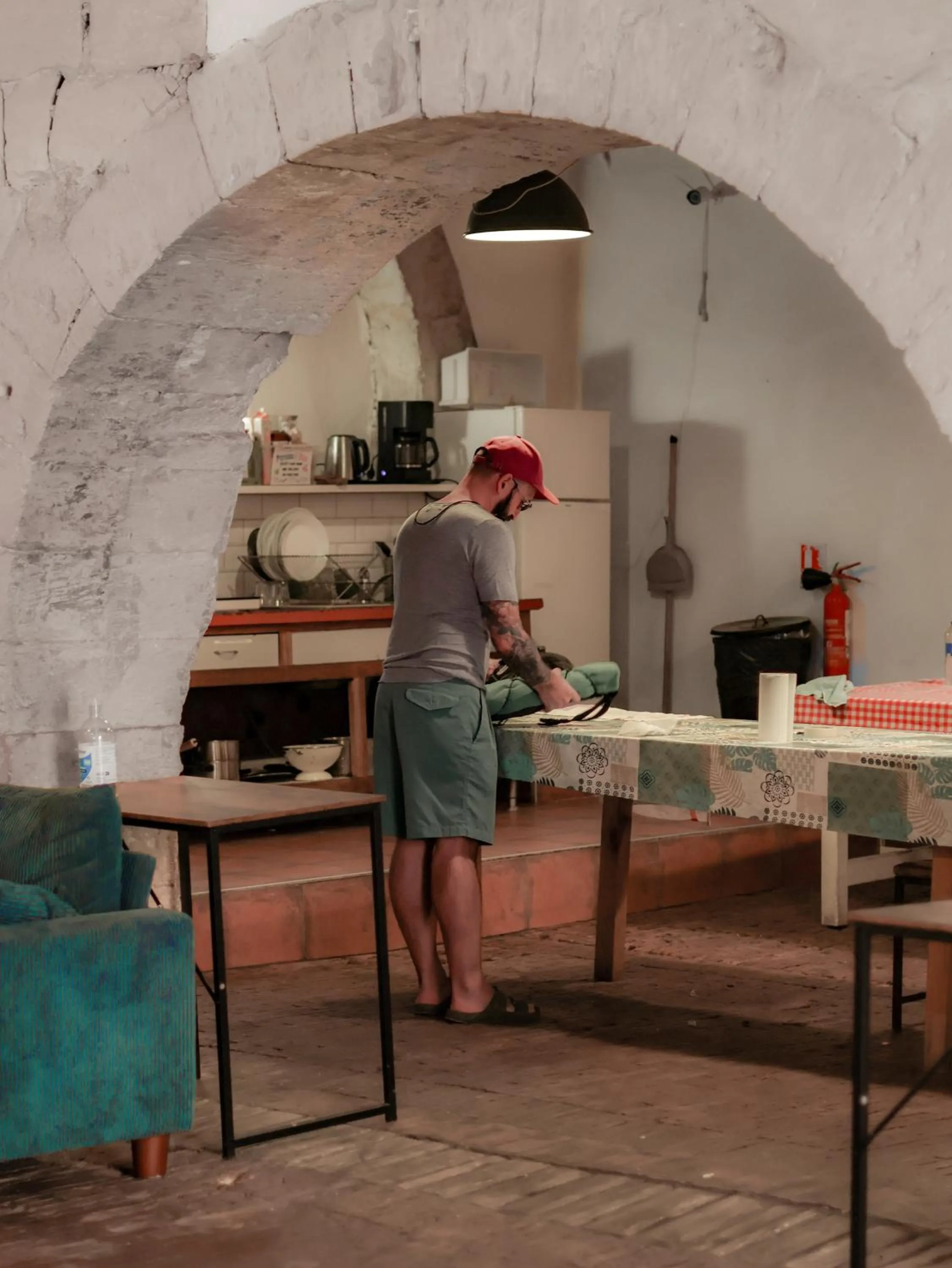 Kitchen or kitchenette in Hostel Vertigo Vieux-Port