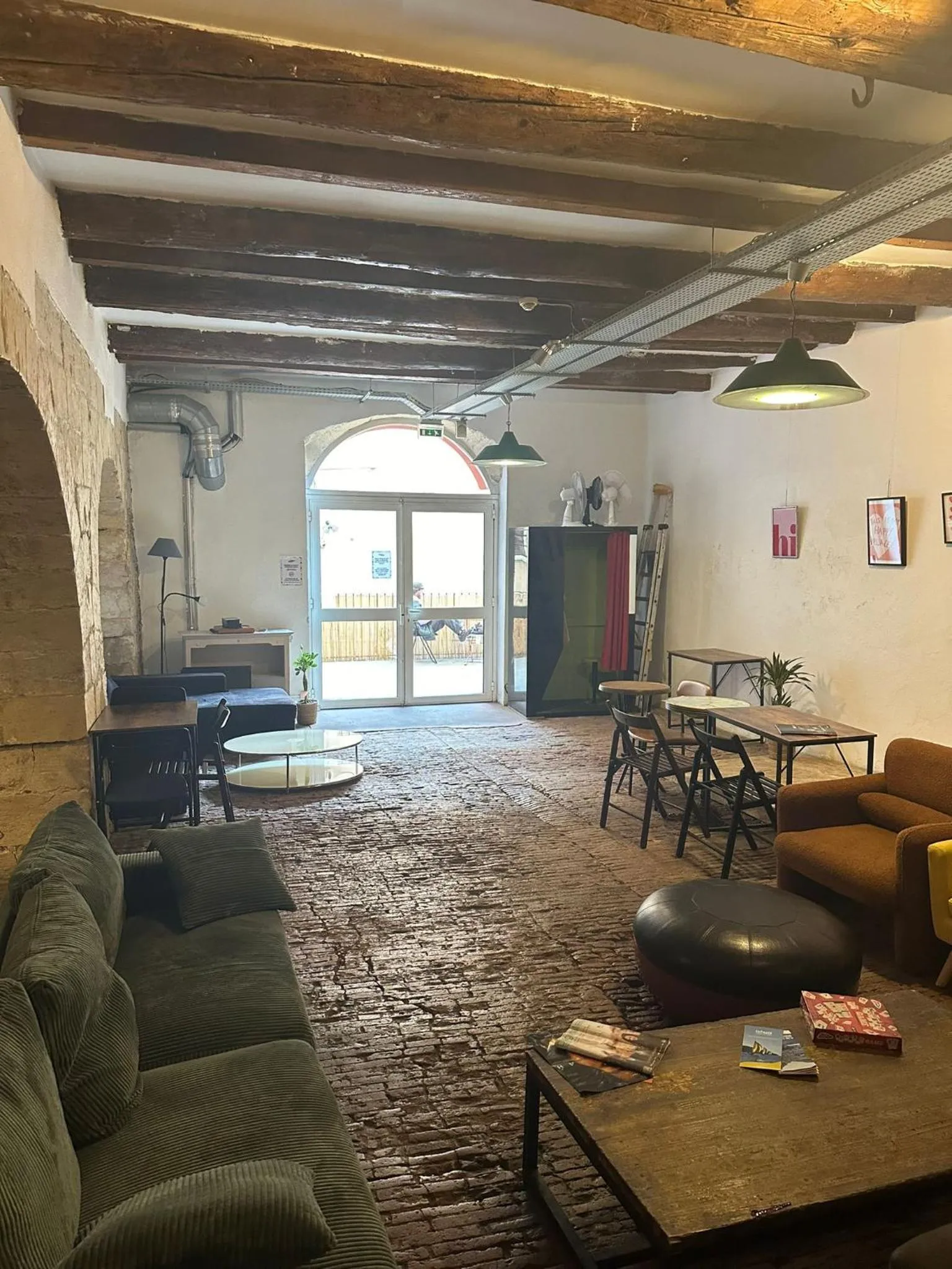 Living room in Hostel Vertigo Vieux-Port