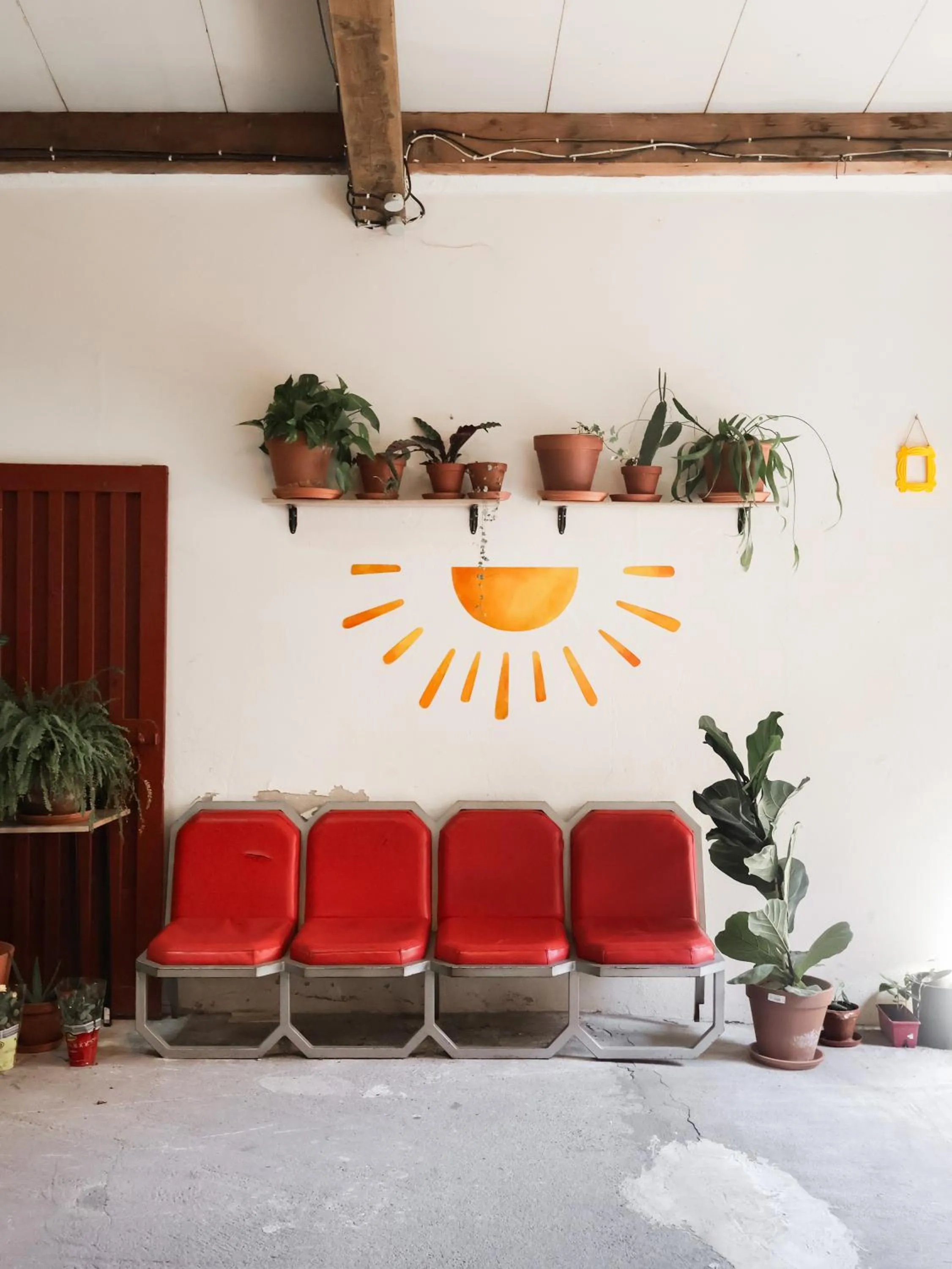 Living room in Hostel Vertigo Vieux-Port