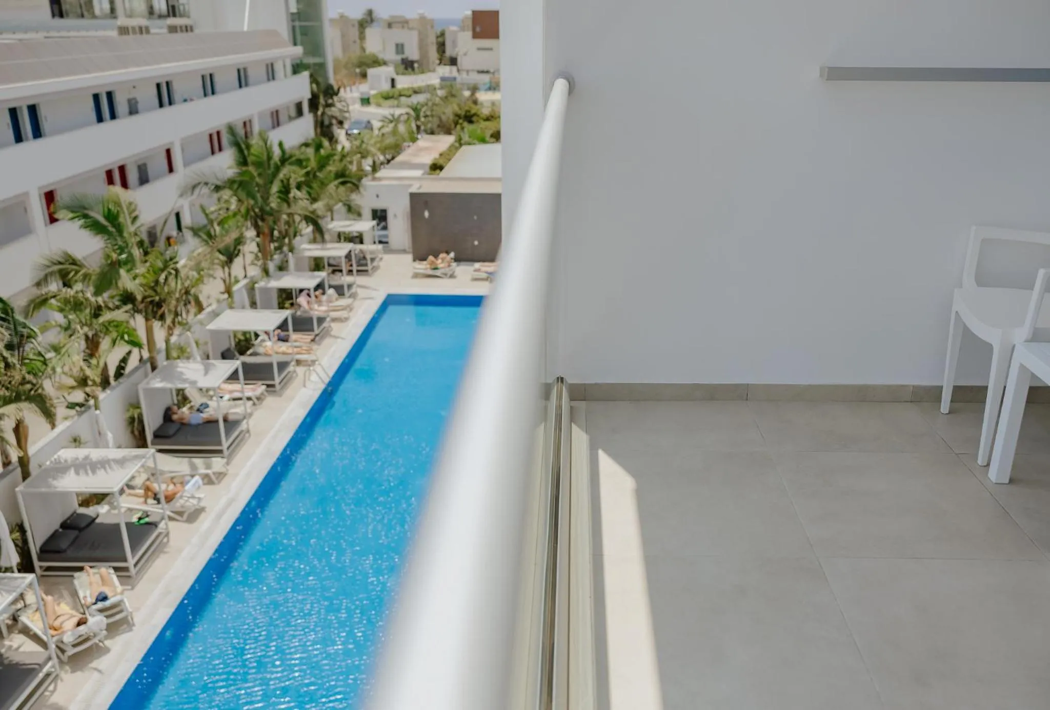 Pool view in Seasons Hotel (Adults Only)