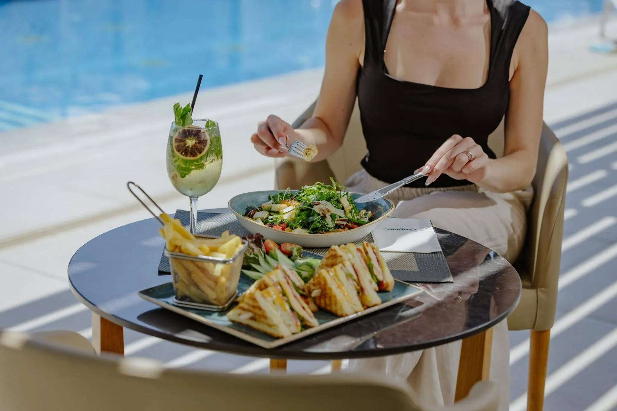 Food close-up in Seasons Hotel (Adults Only)