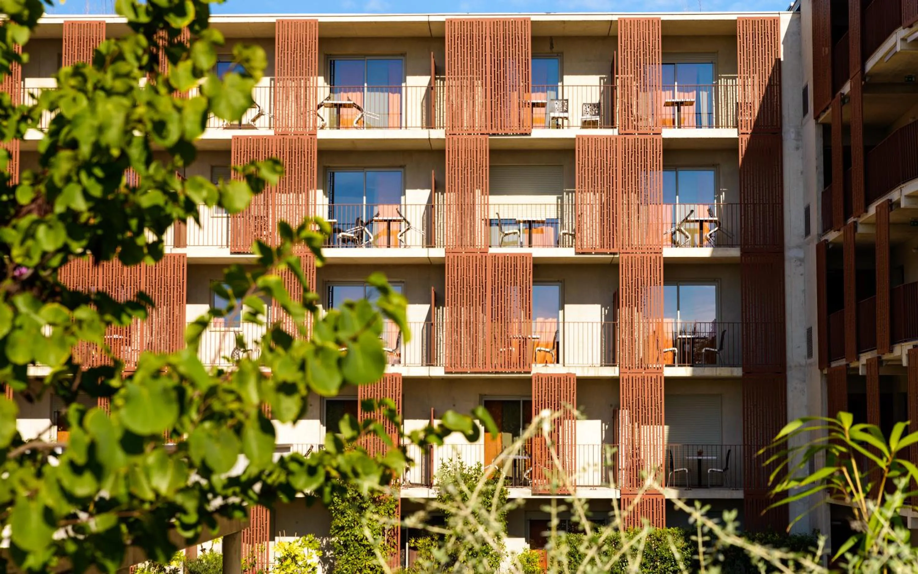 Property building in Lagrange Aparthotel Montpellier Millénaire