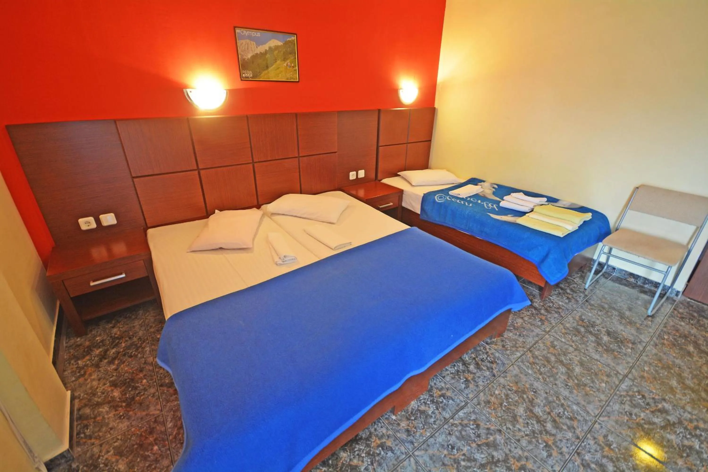 Bed in Hotel Dias Apartment