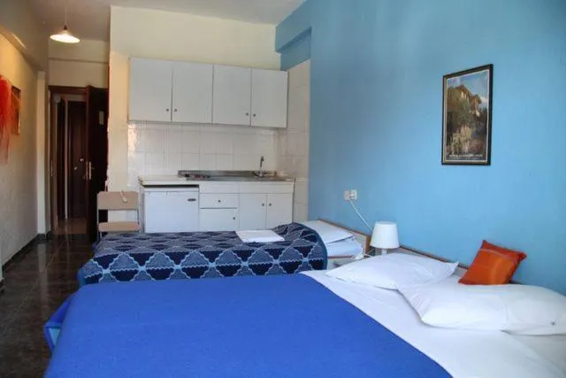 Bed in Hotel Dias Apartment