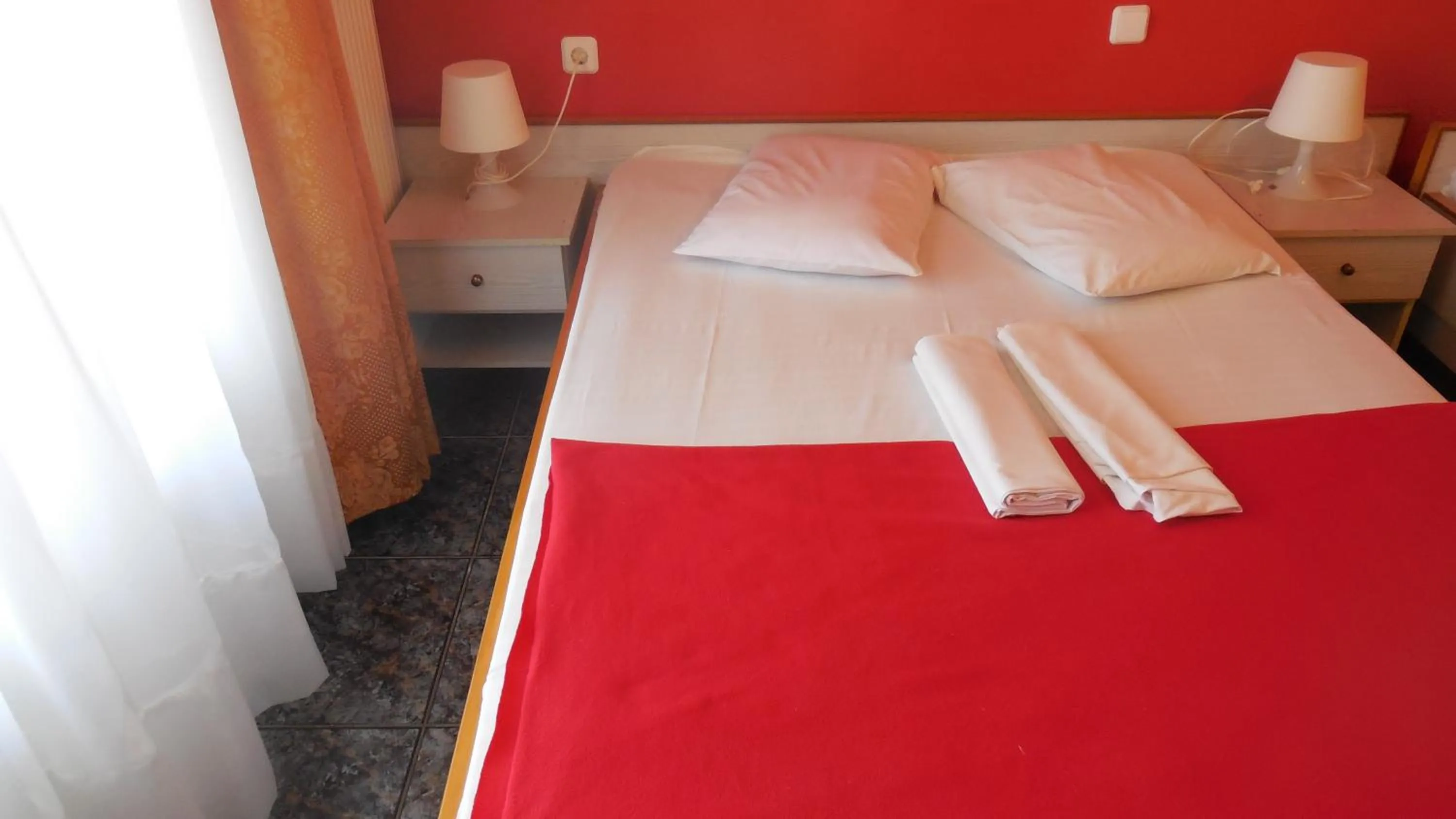 Bed in Hotel Dias Apartment