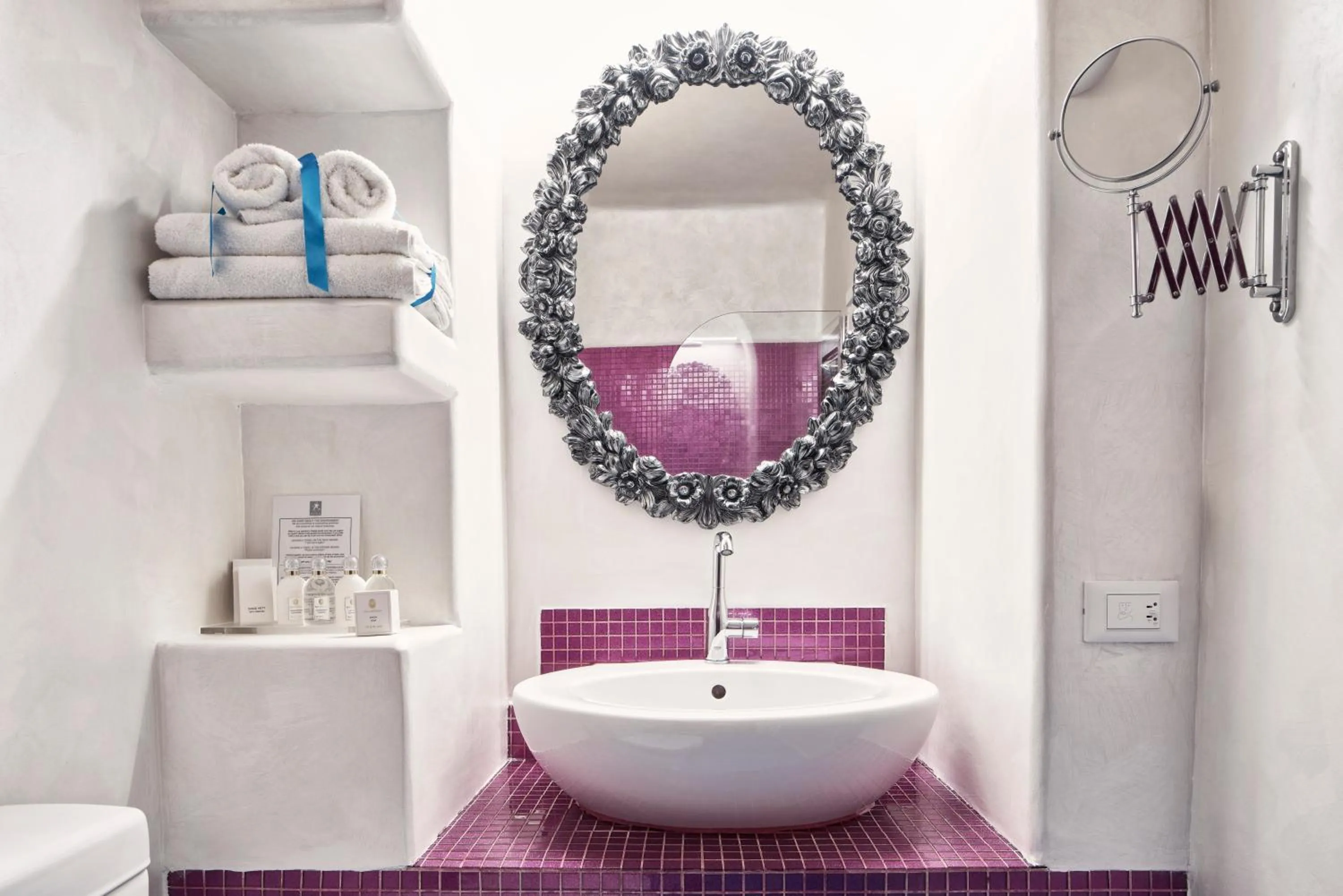 Bathroom in Astra Suites