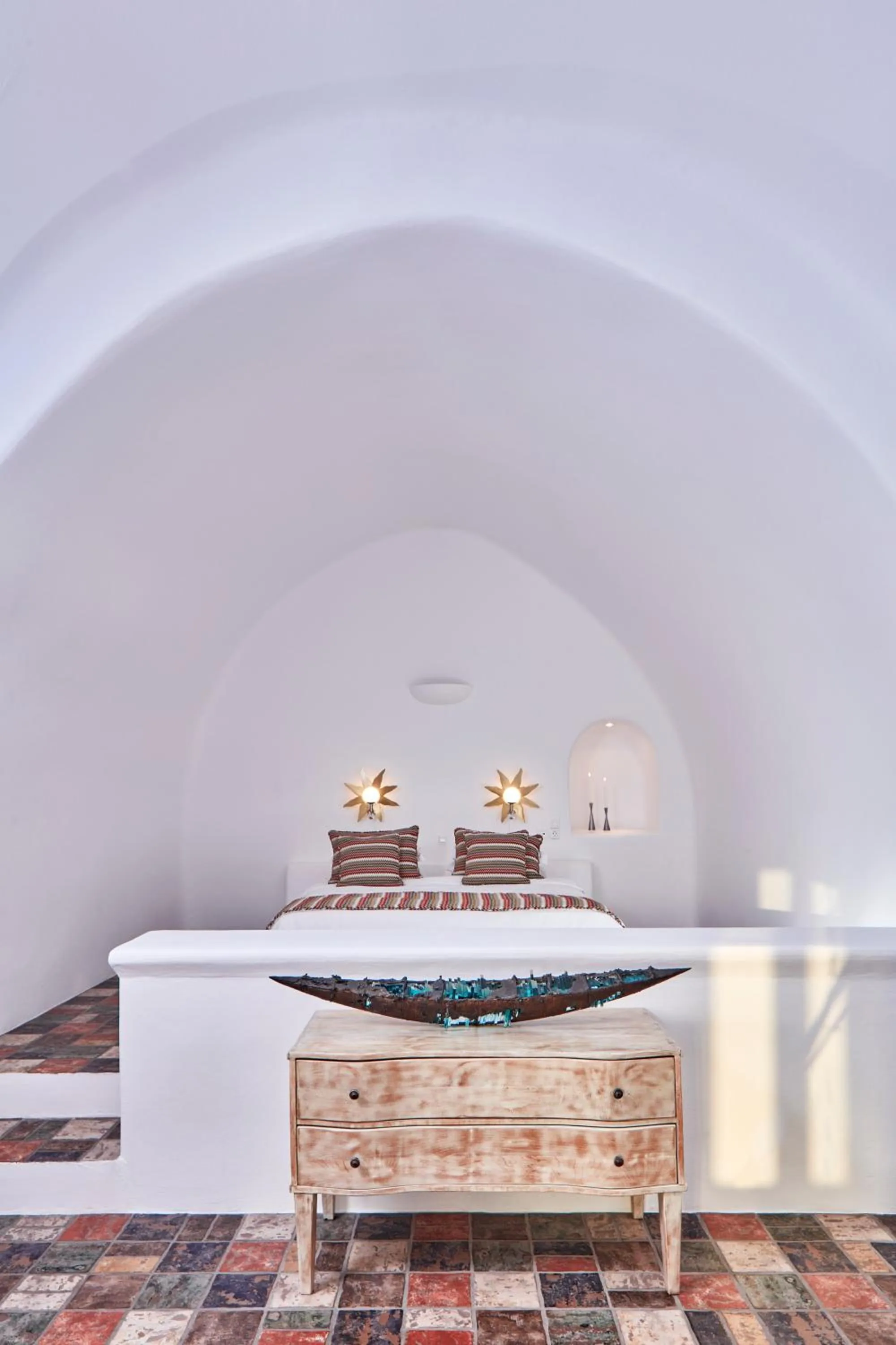 Bedroom in Astra Suites