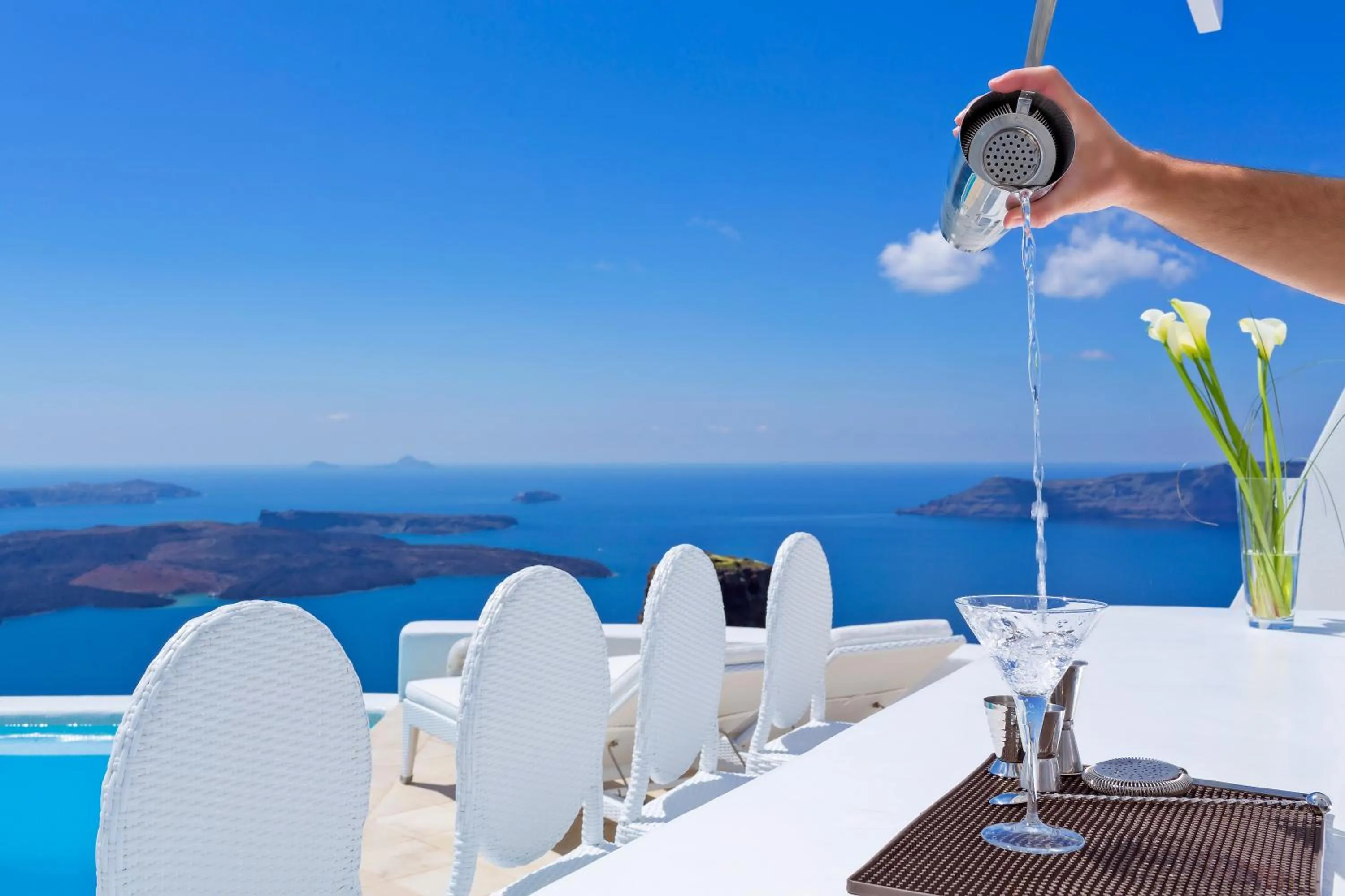 Drinks in Astra Suites