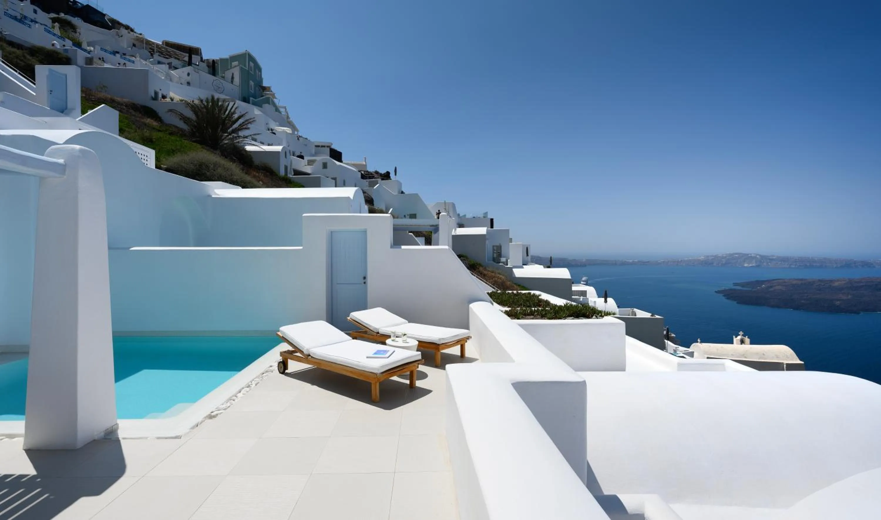 Natural landscape in Astra Suites