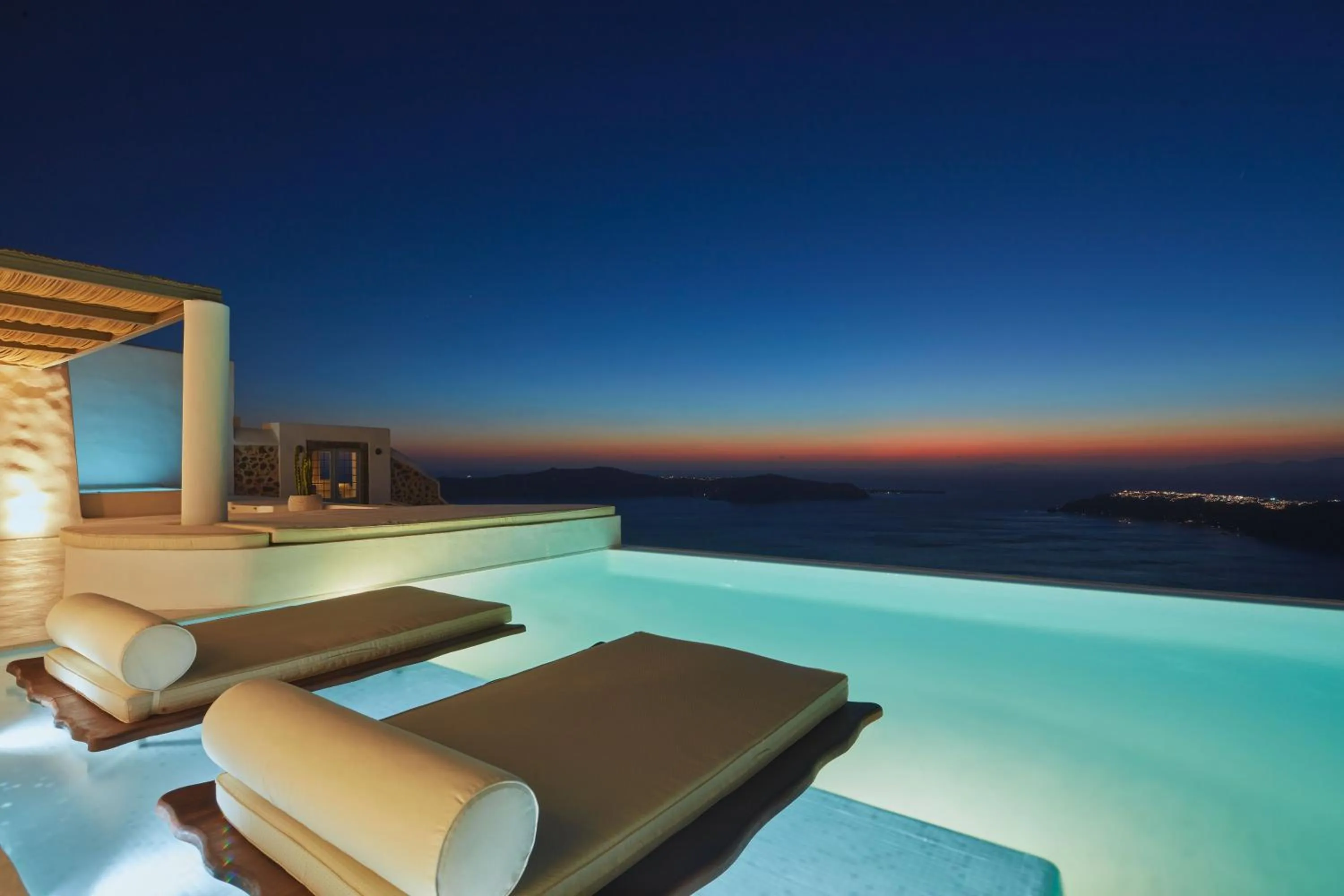 Swimming pool in Astra Suites