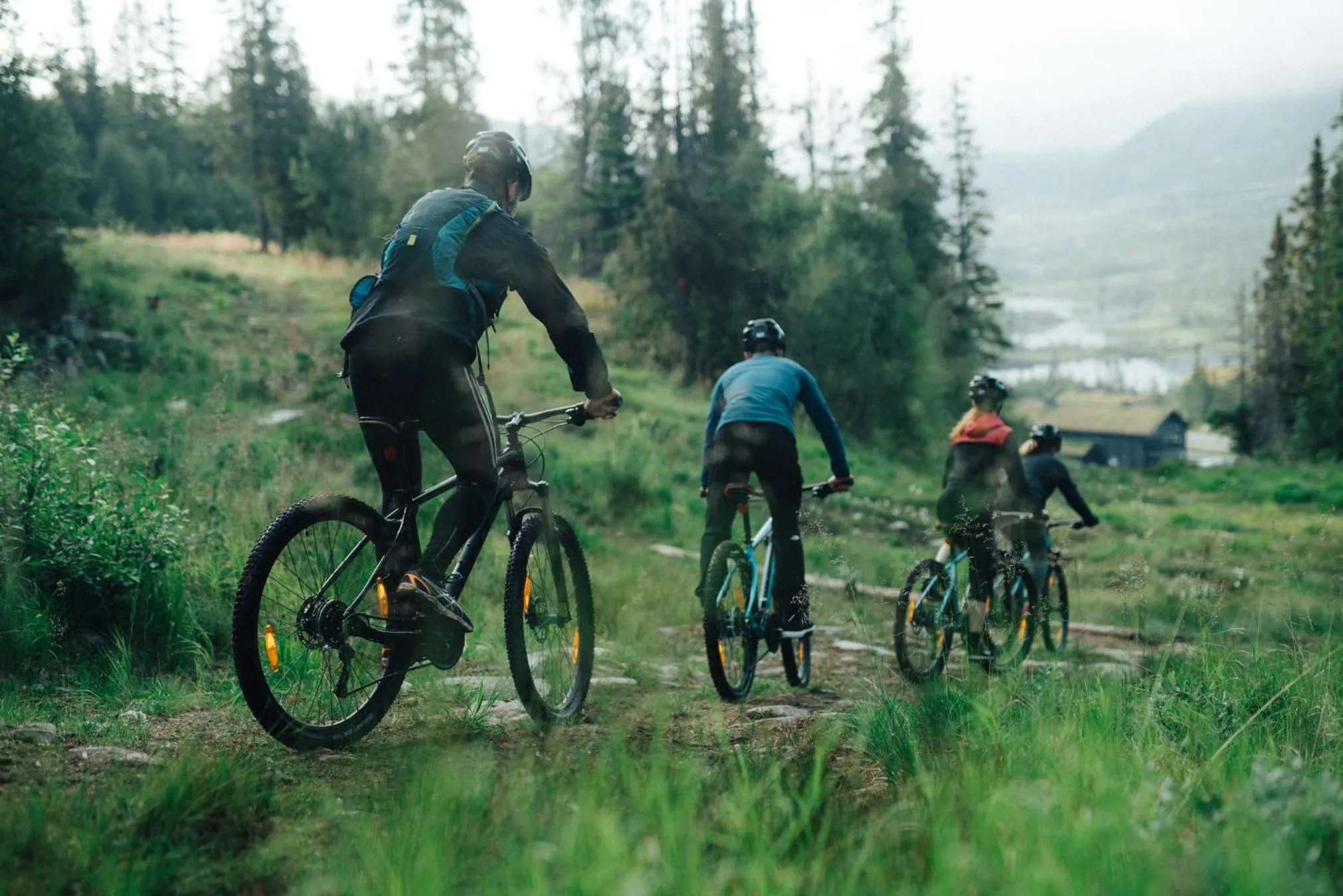 Cycling in Gaustablikk Fjellresort