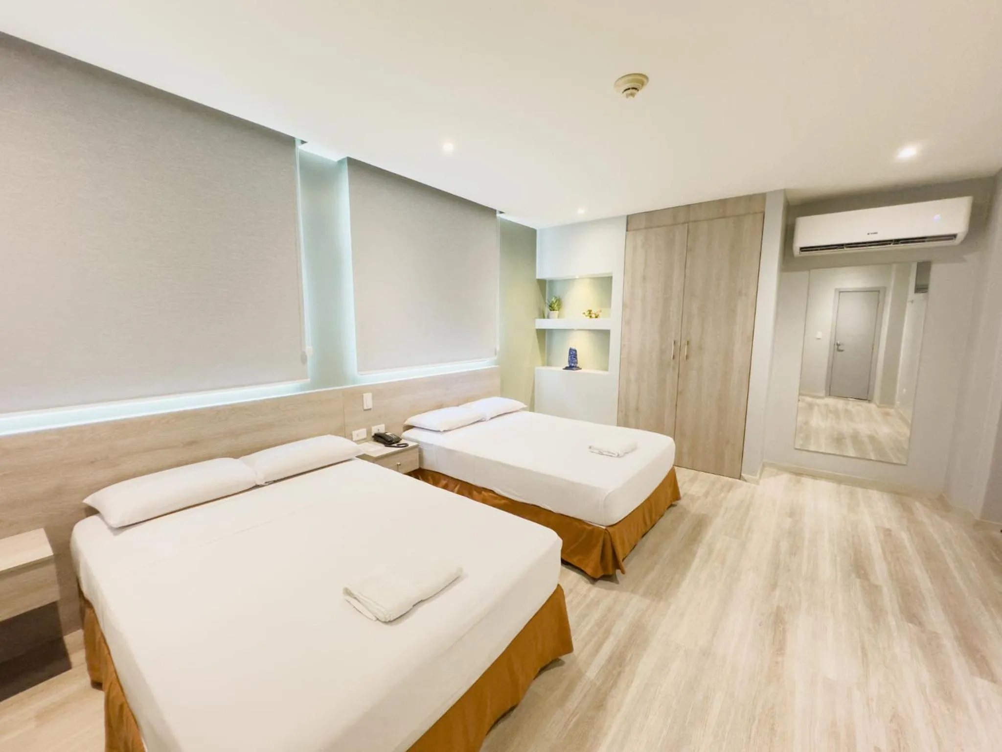 Bed in GH Sander Hotel