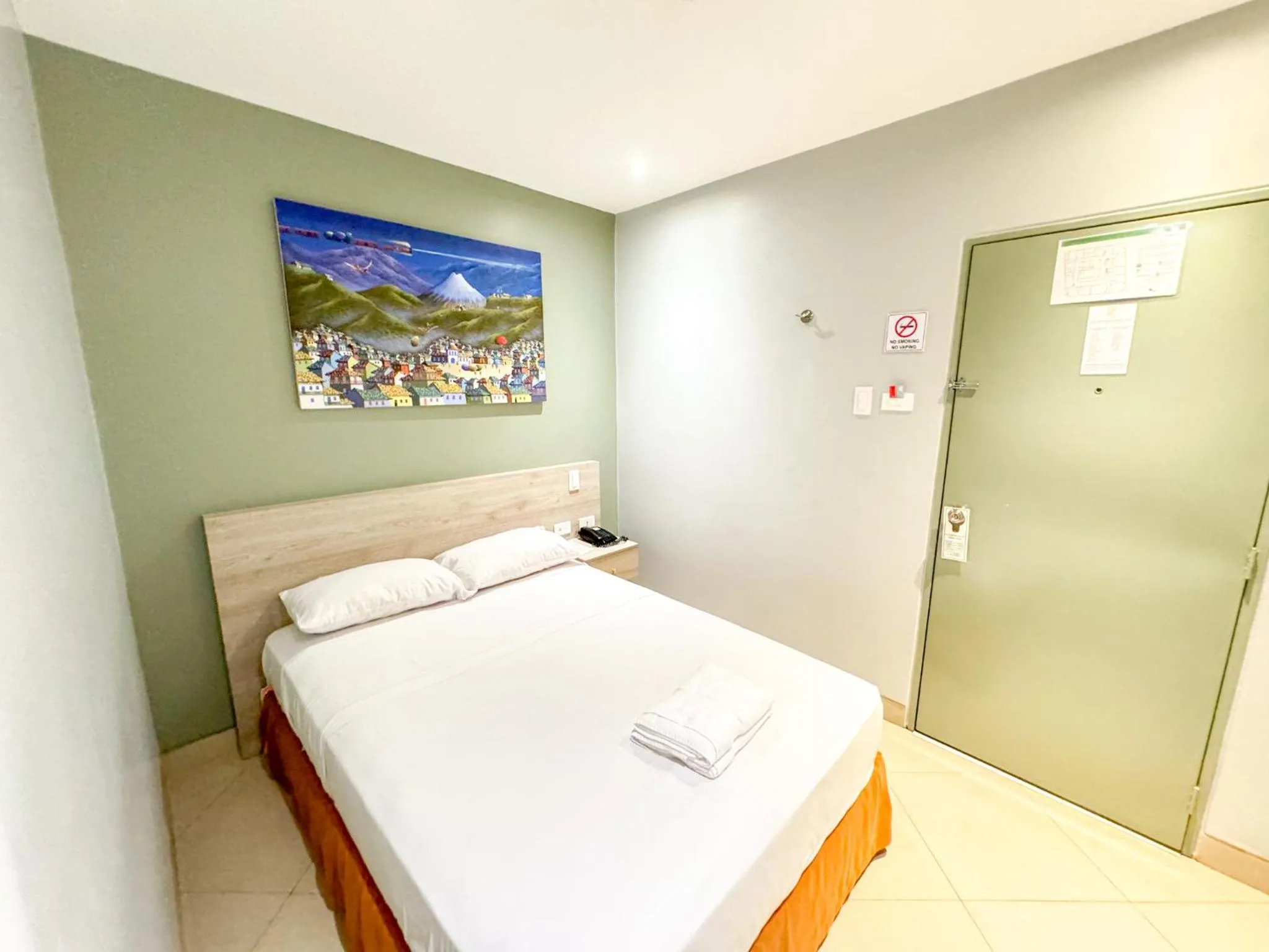 Bed in GH Sander Hotel