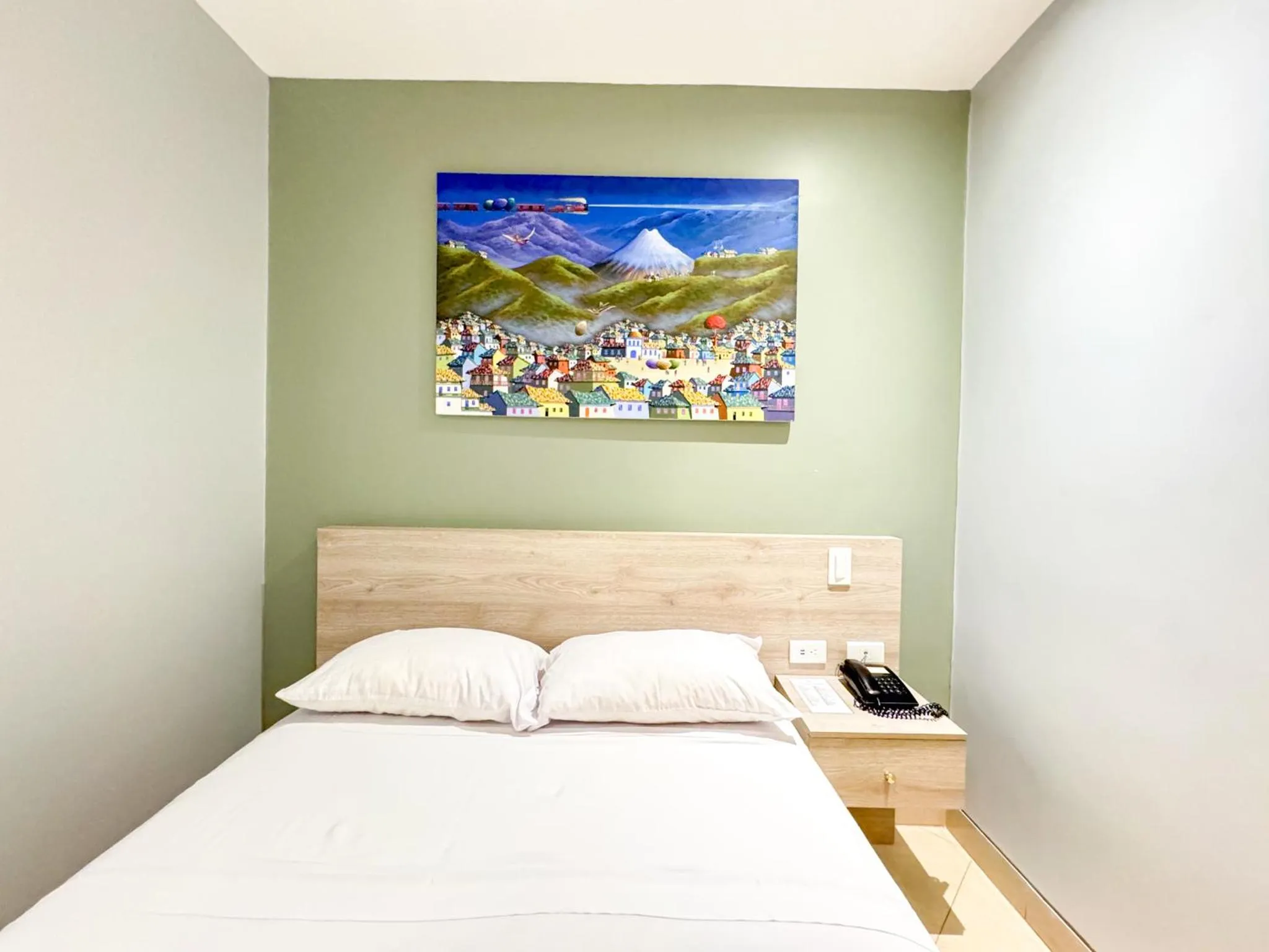 Bed in GH Sander Hotel