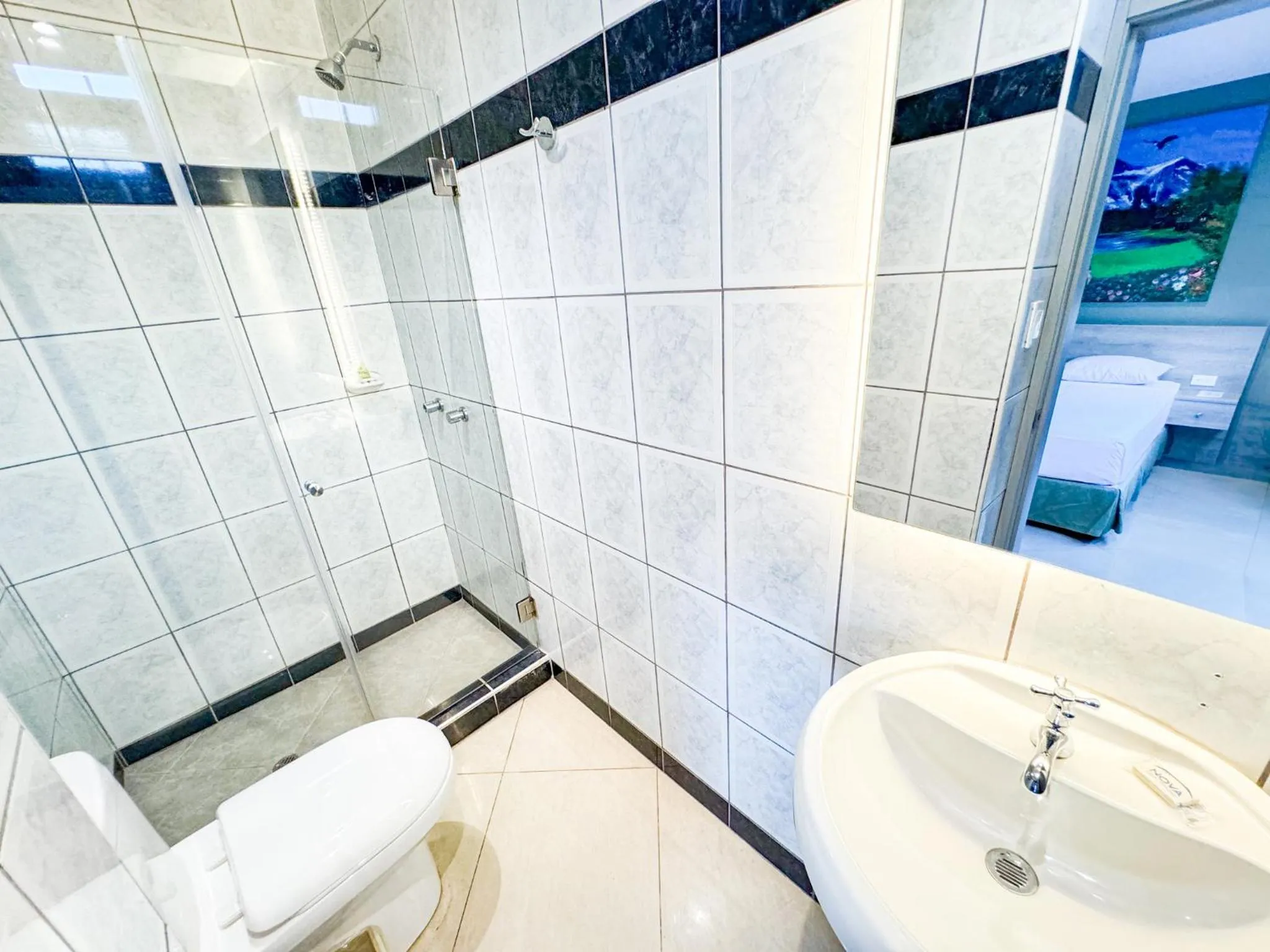 Bathroom in GH Sander Hotel