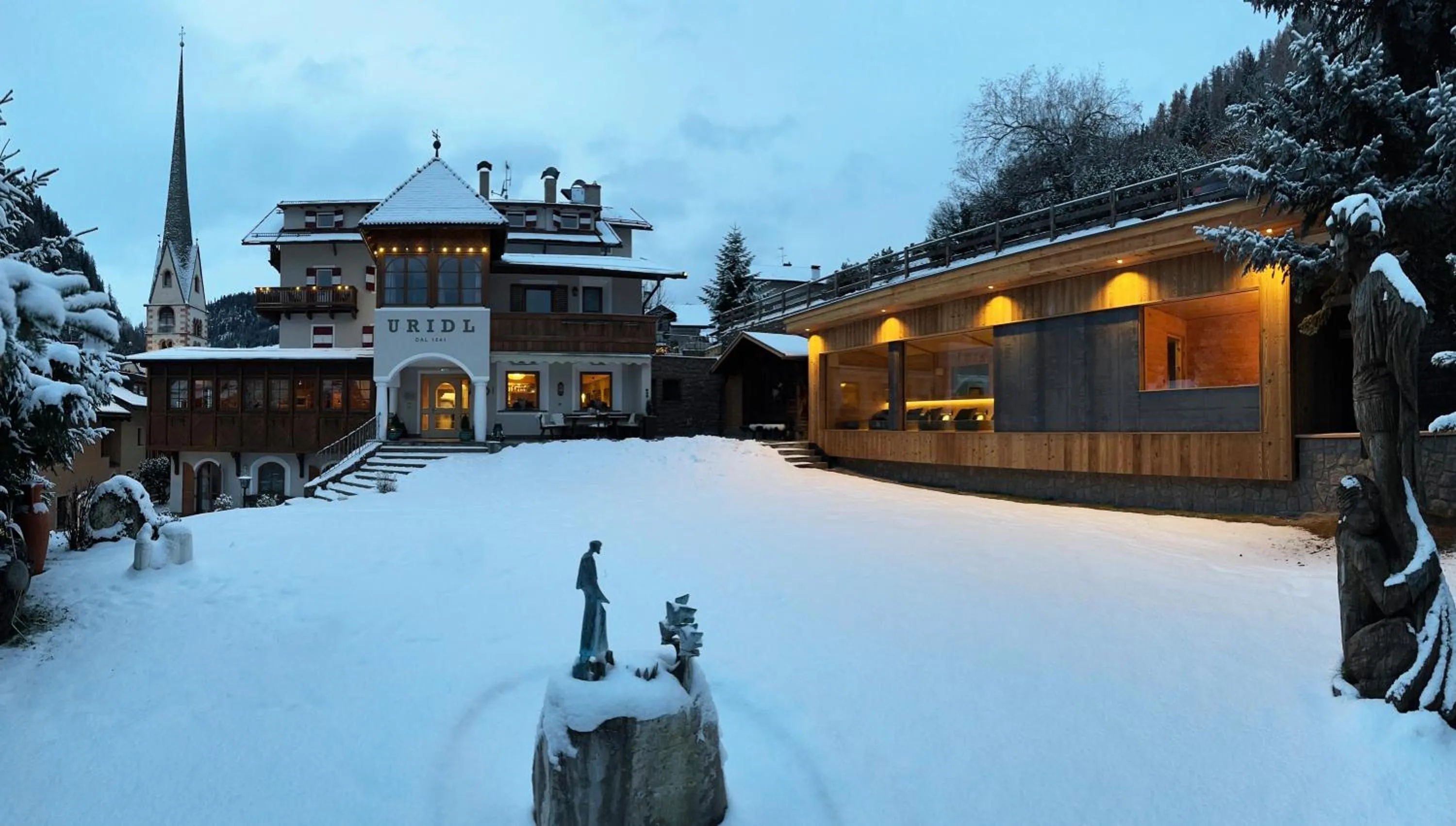 Sauna in Charme Hotel Uridl