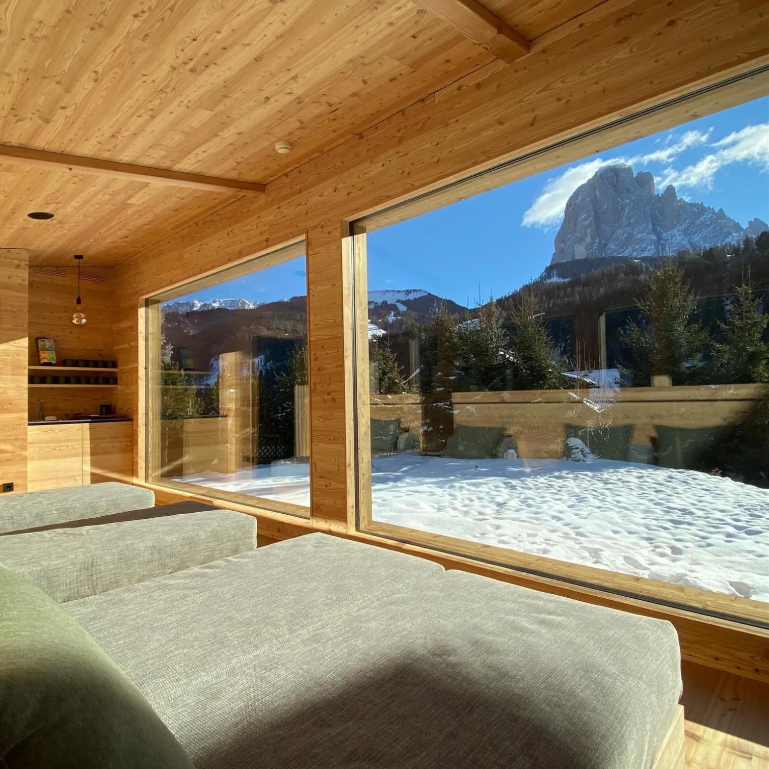 Sauna in Charme Hotel Uridl