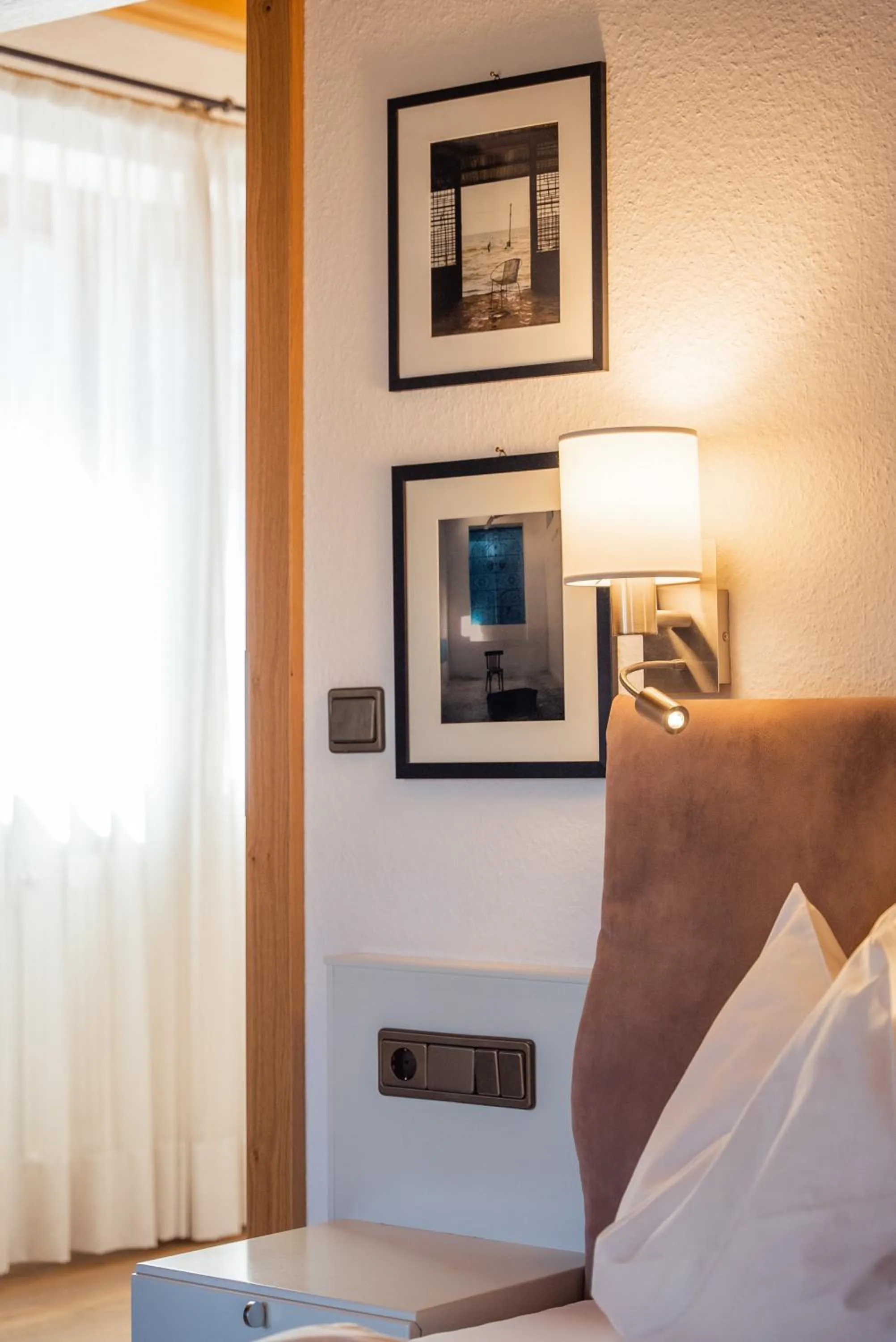 Bedroom, Bed in Charme Hotel Uridl