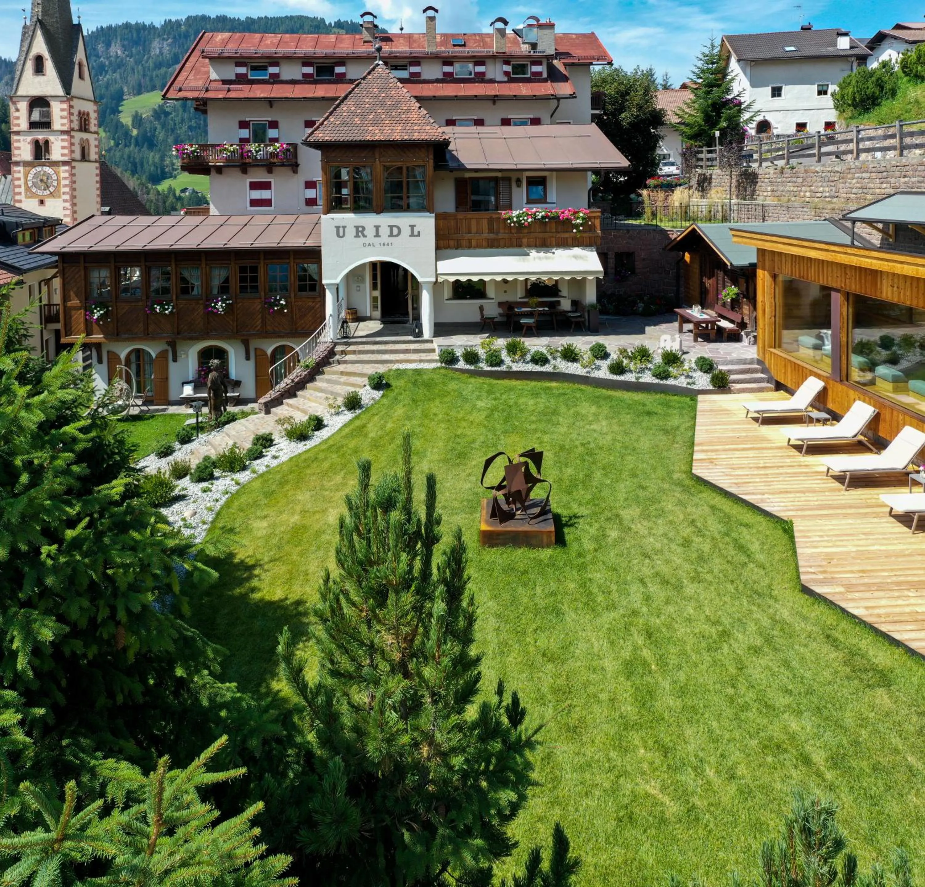 Property building in Charme Hotel Uridl