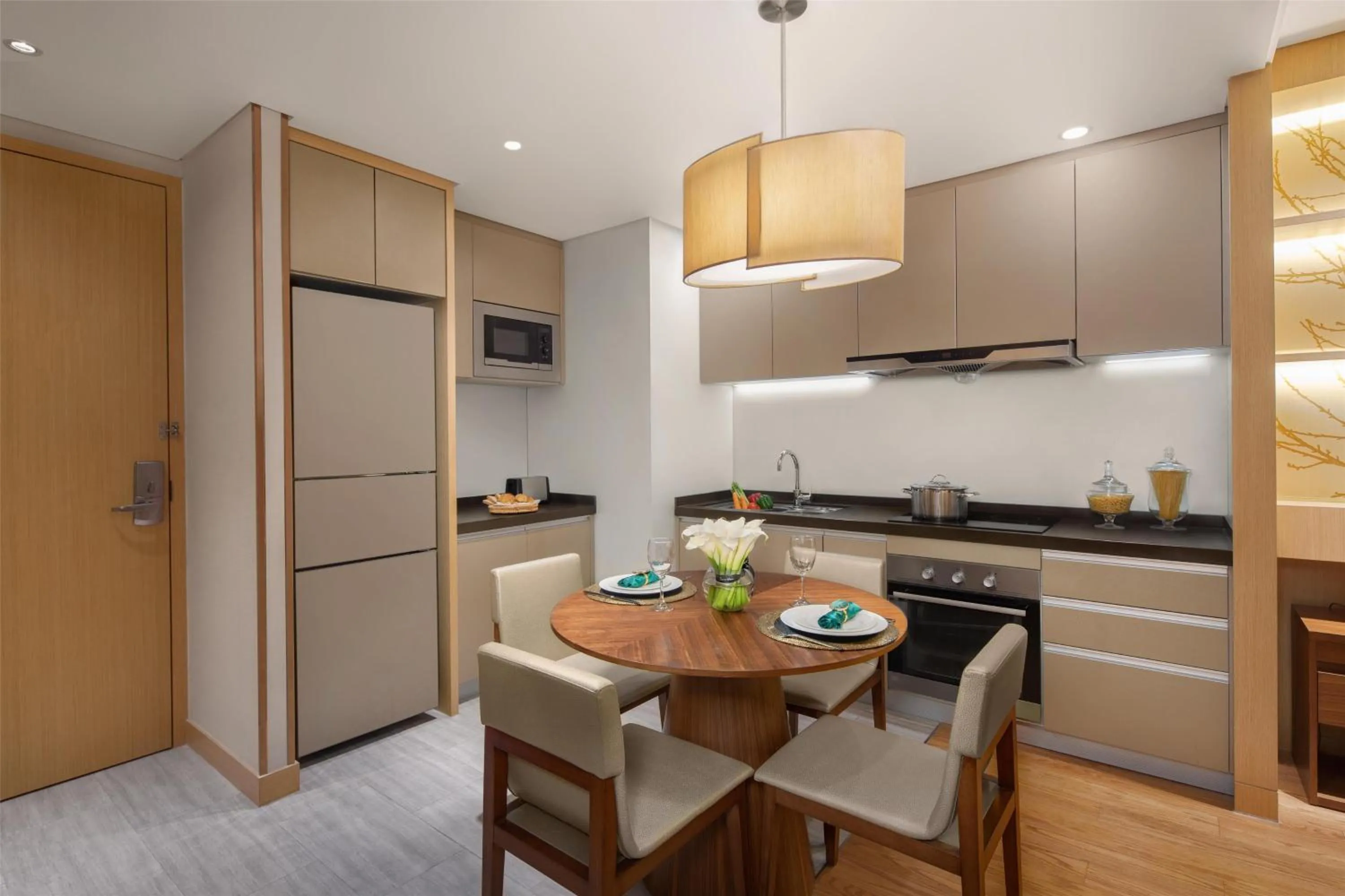 Kitchen or kitchenette in Somerset Baitang Suzhou