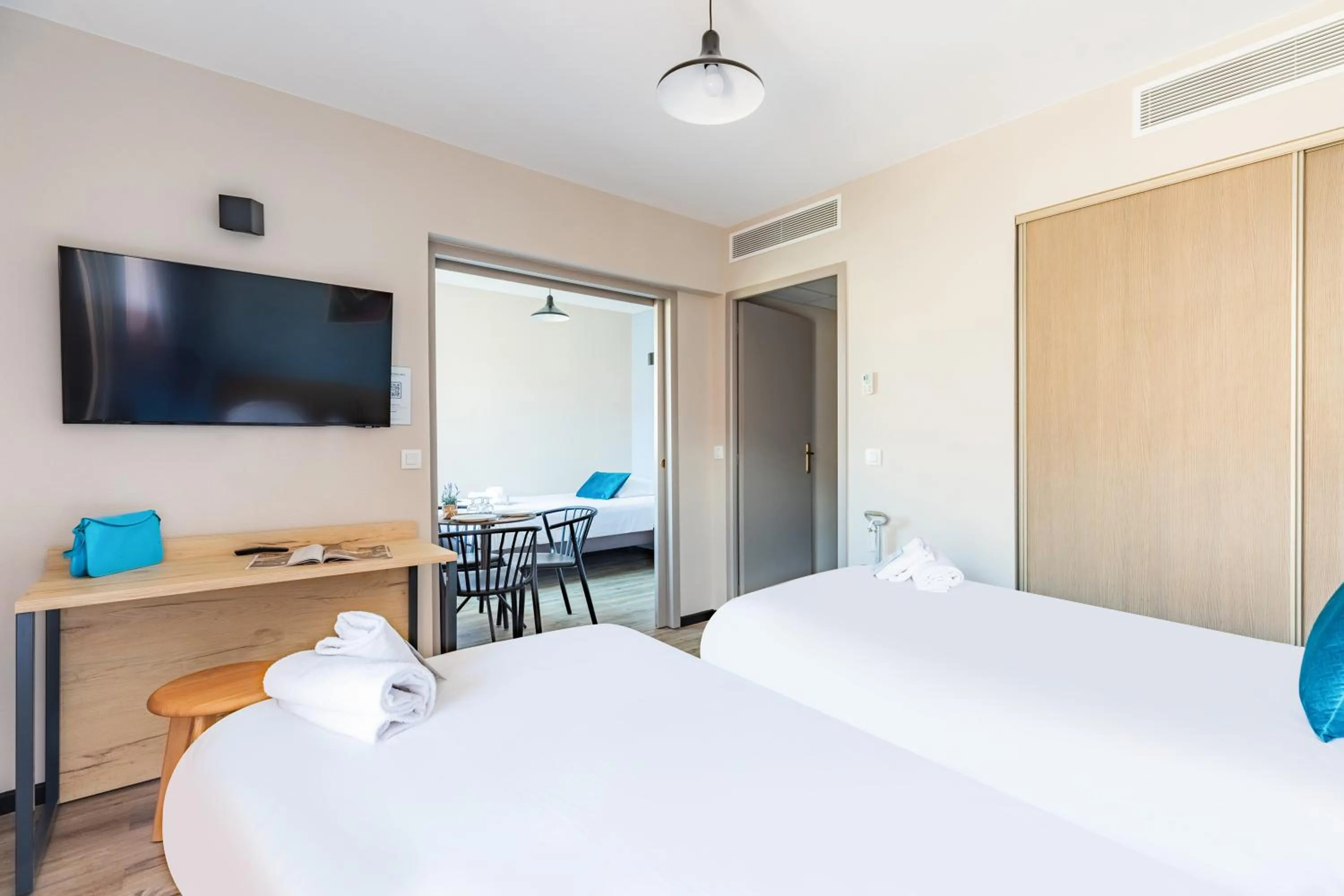 Bed in Appart'City Classic Montelimar