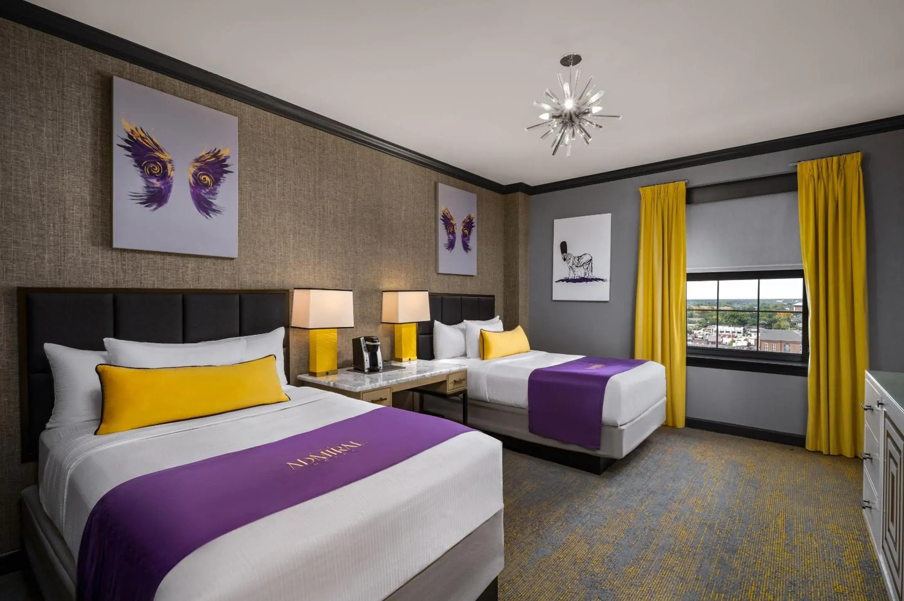 Double Room with Two Double Beds - Non-Smoking in The Admiral, Downtown Historic District Double Room with Two Double Beds - Non-Smoking in The Admiral, Downtown Historic District