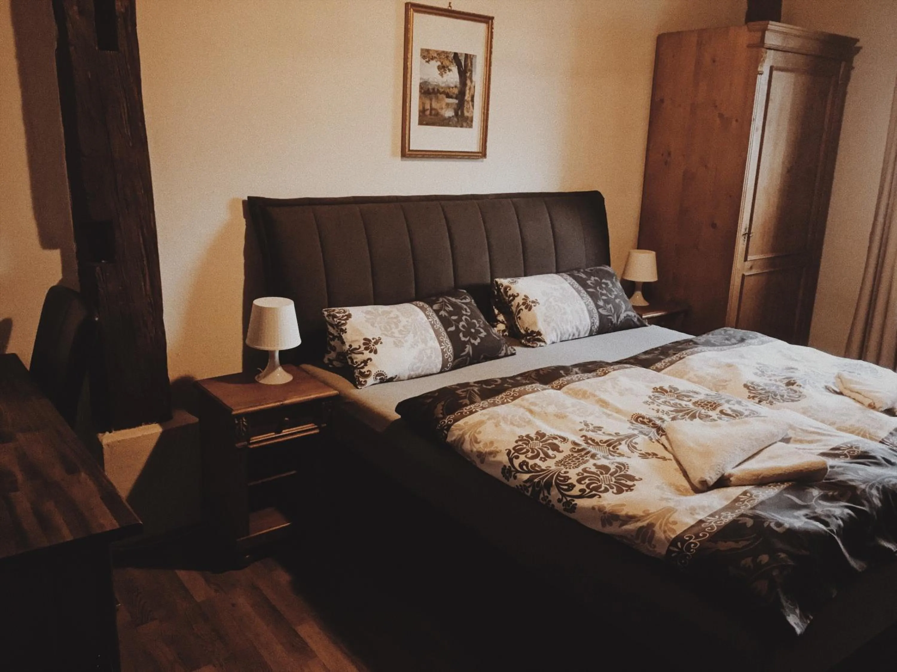 Bed in Hotel Sokolský Dům