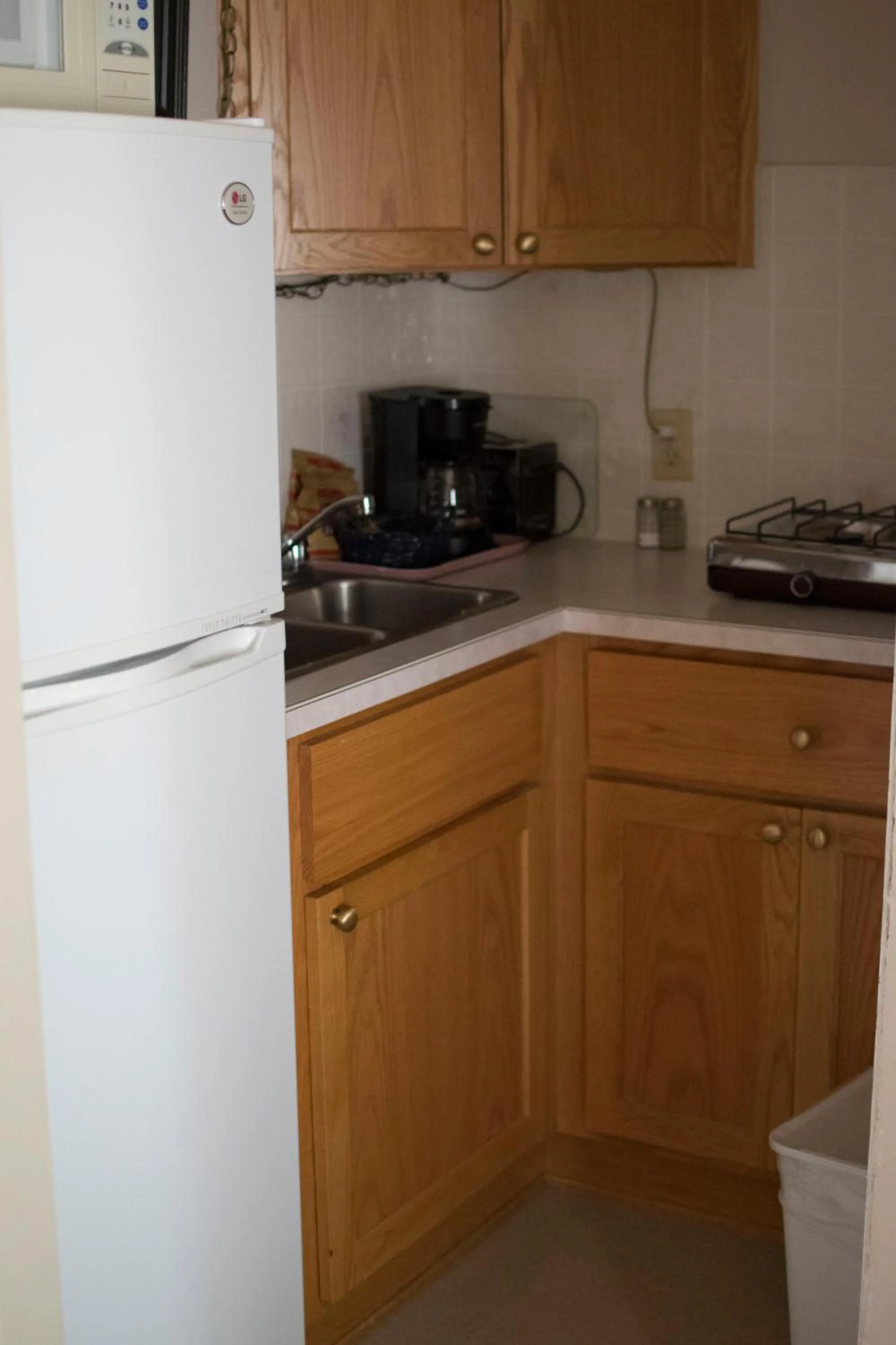 Kitchen or kitchenette in Crandell Mountain Lodge