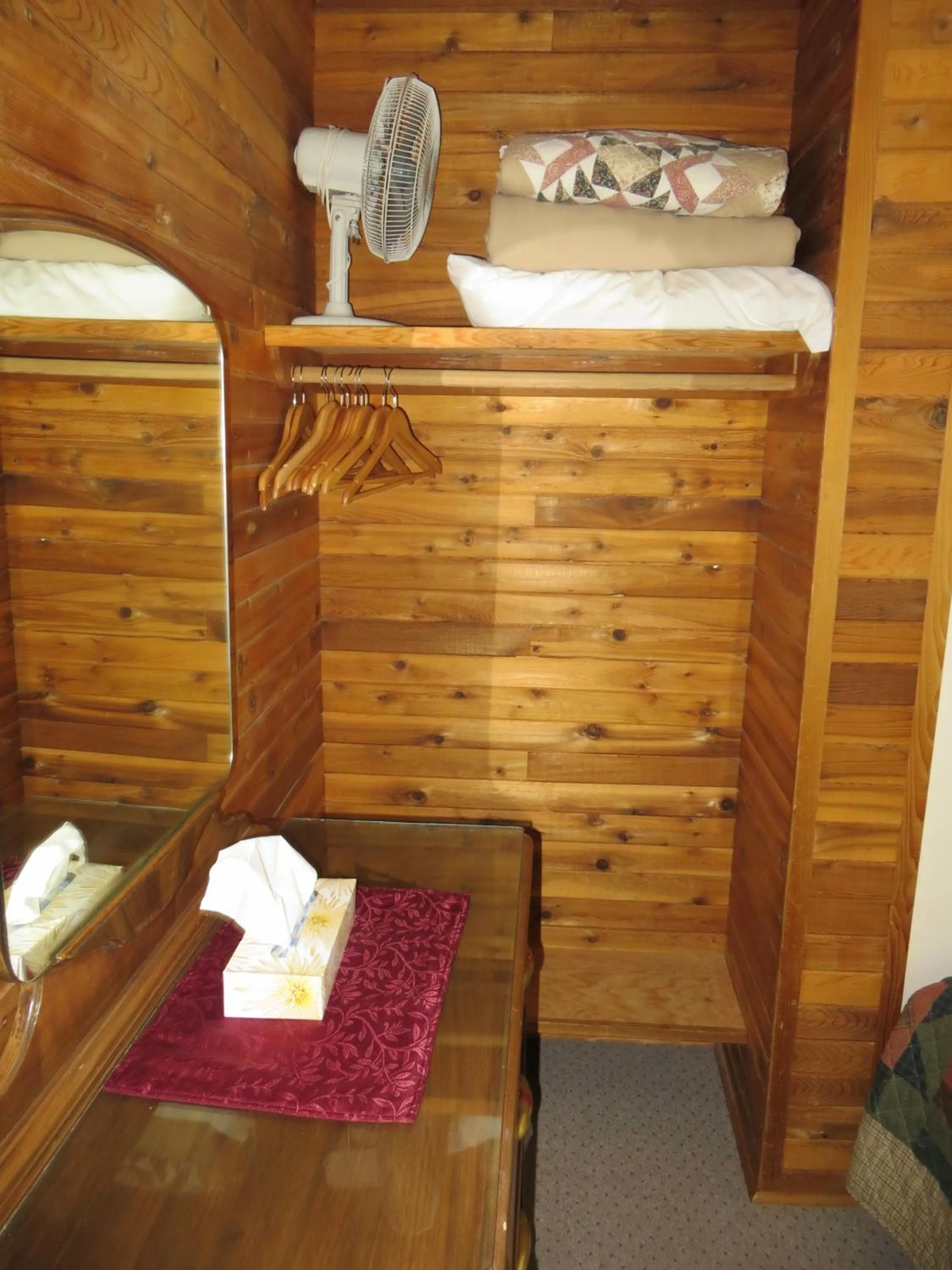 Decorative detail in Crandell Mountain Lodge