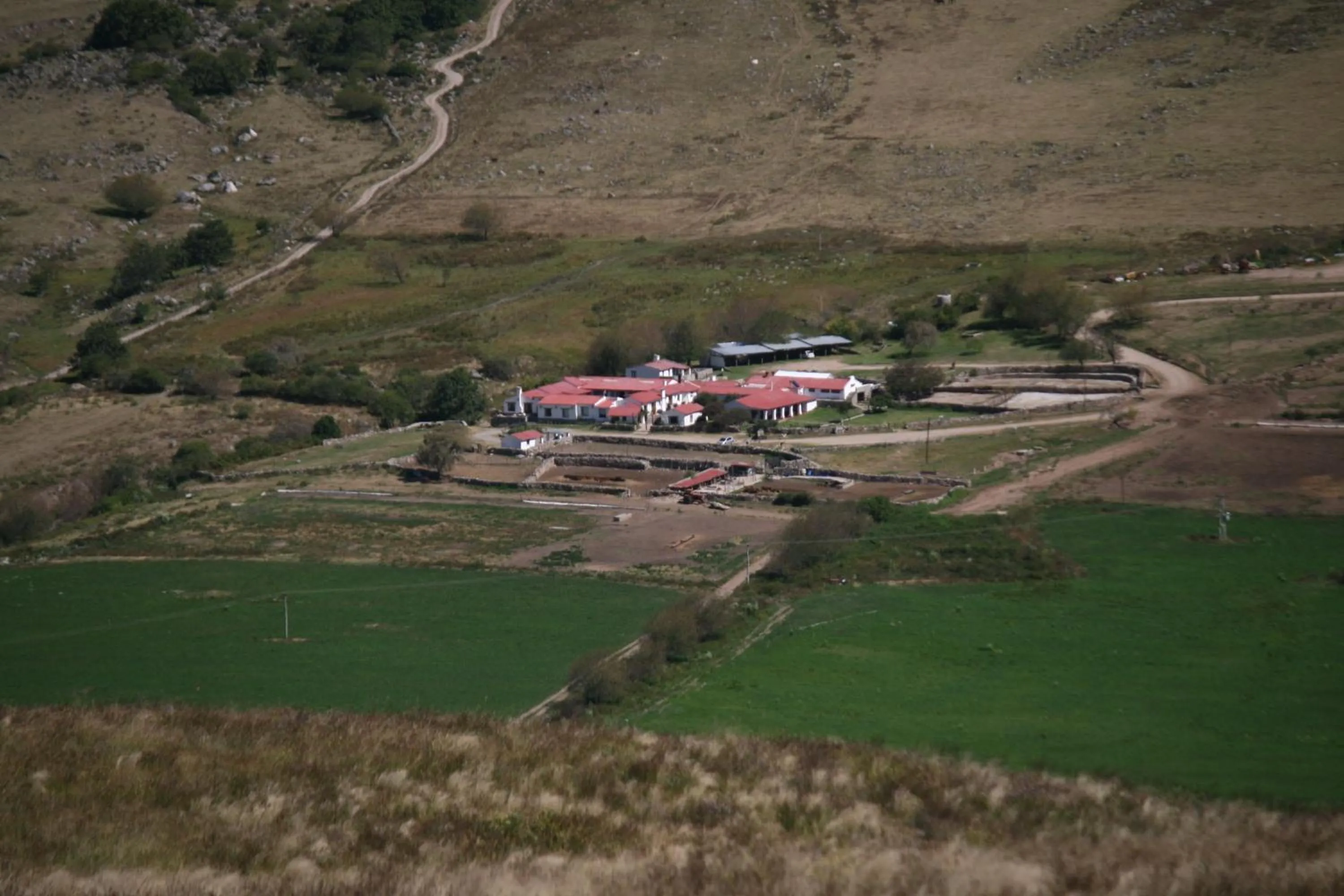 Bird's eye view in Estancia Las Carreras