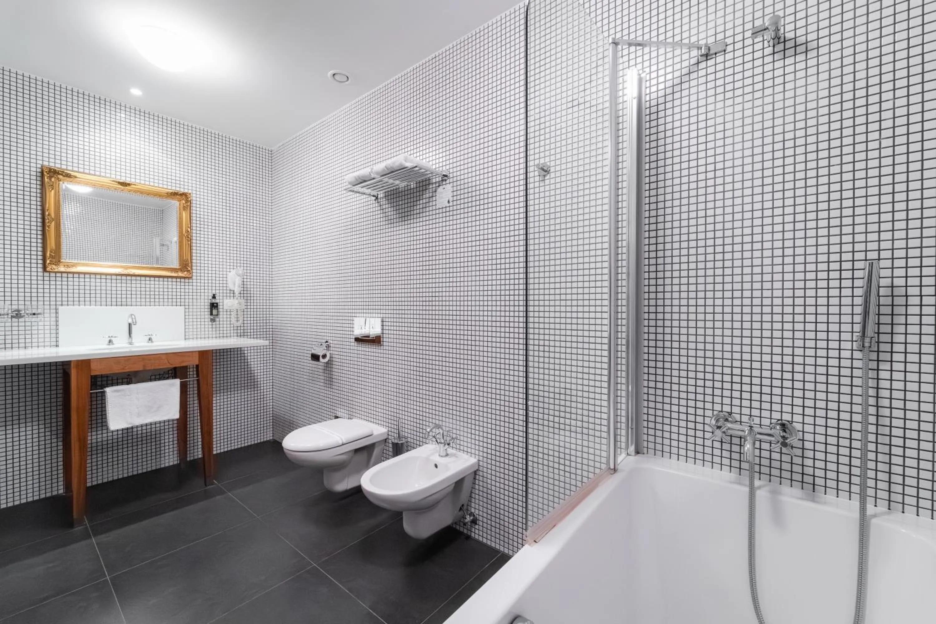 Bathroom in EA Hotel Tereziánský dvůr