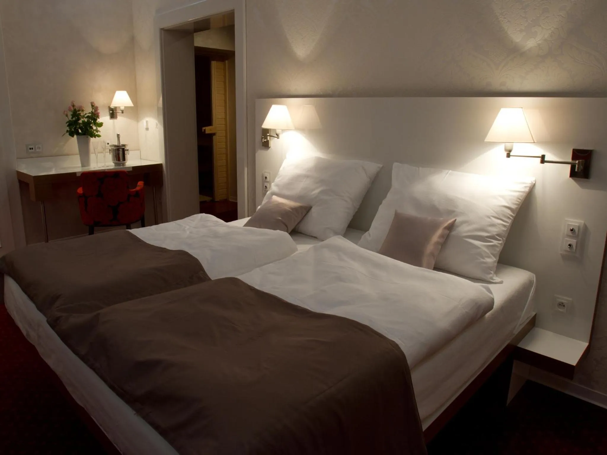 Bed in EA Hotel Tereziánský dvůr