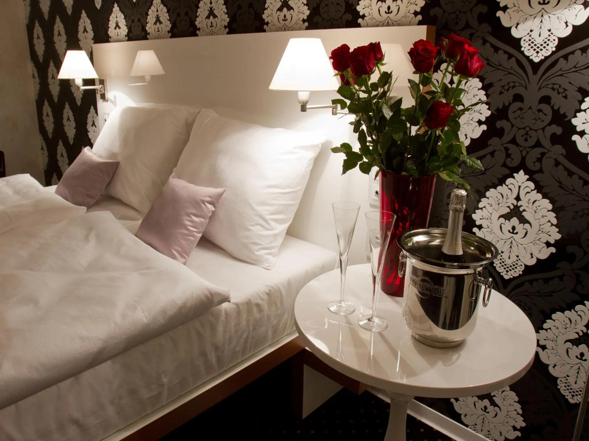 Bed in EA Hotel Tereziánský dvůr