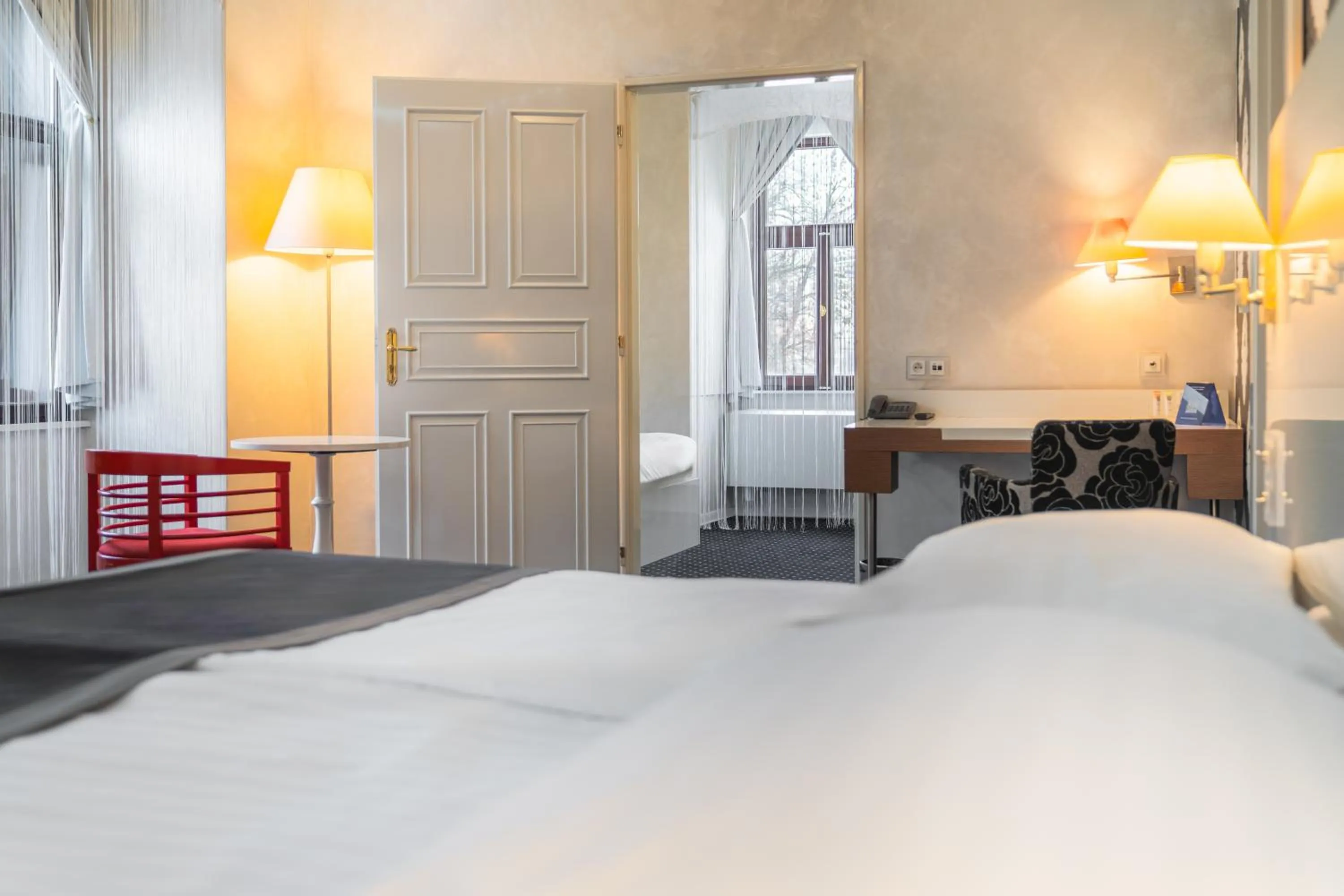 Bed in EA Hotel Tereziánský dvůr