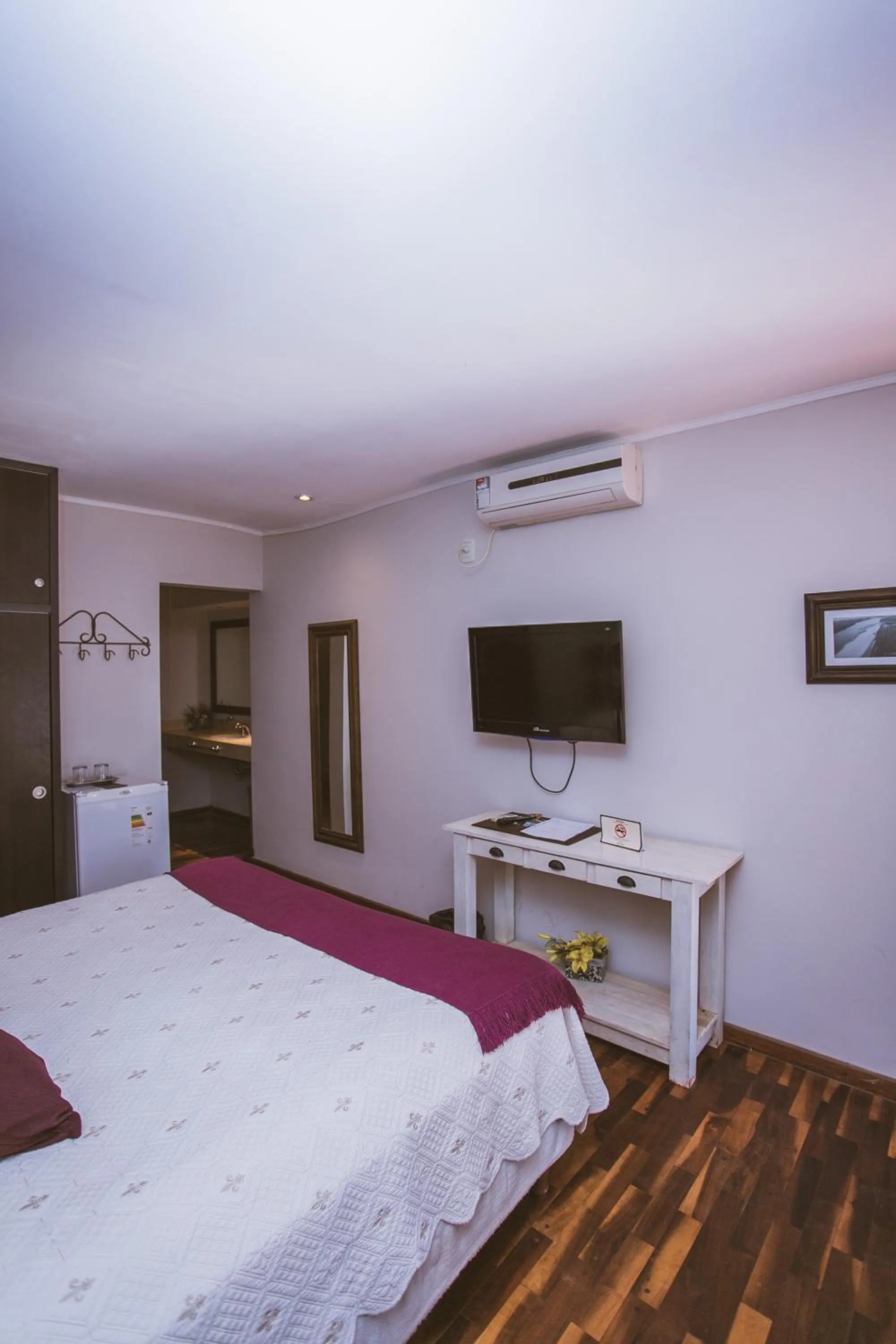 Bed in Río Arriba Suites & Apartments & Restó