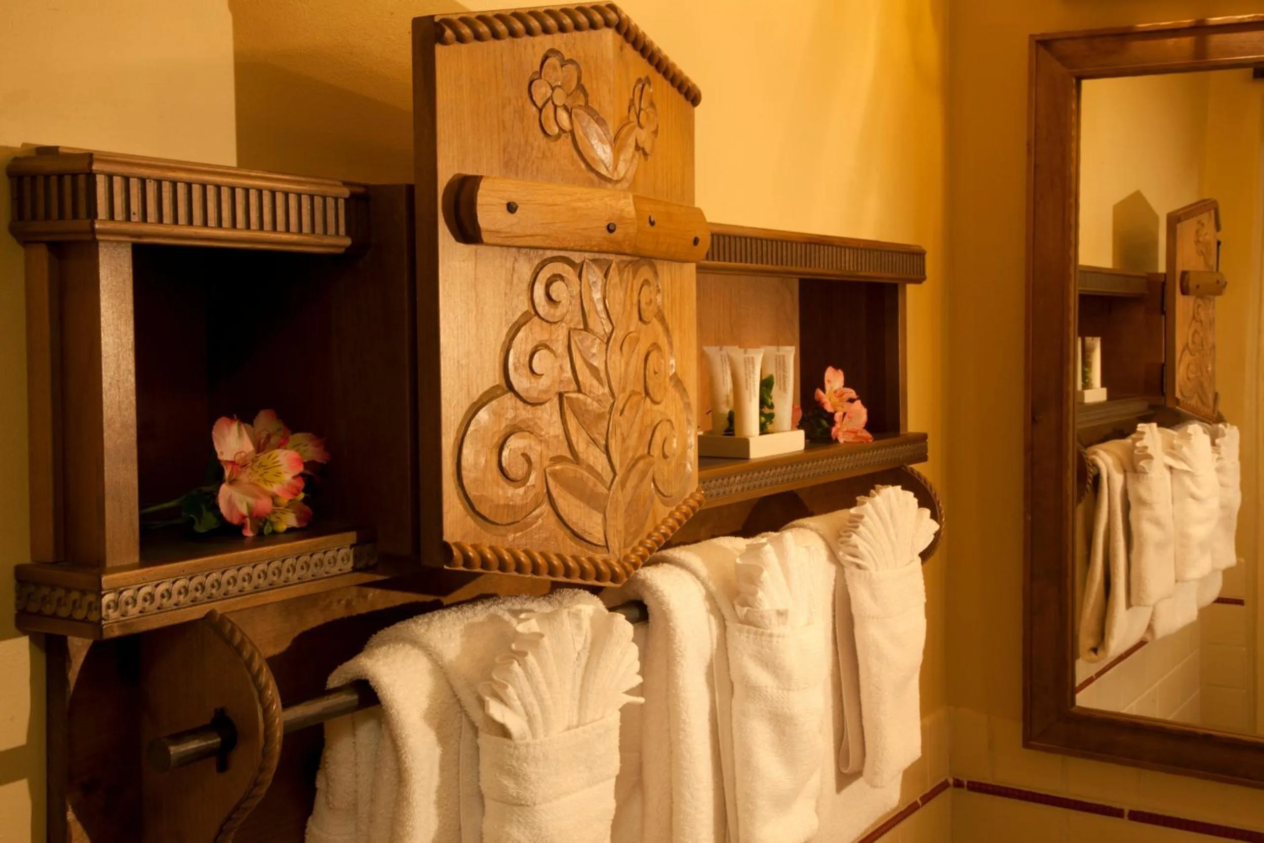 Bathroom in La Fonda on the Plaza