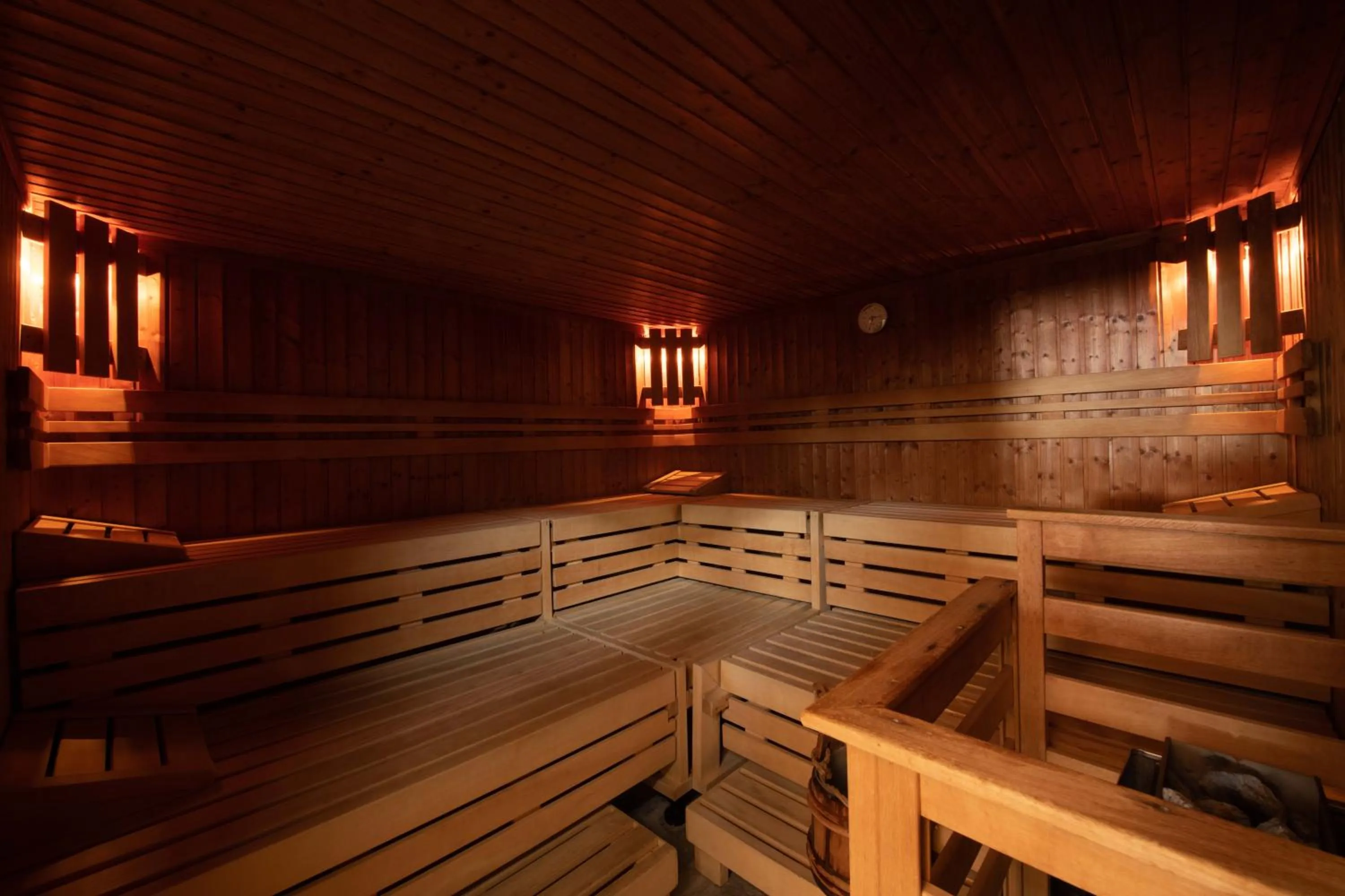 Sauna in Hotel Grischuna