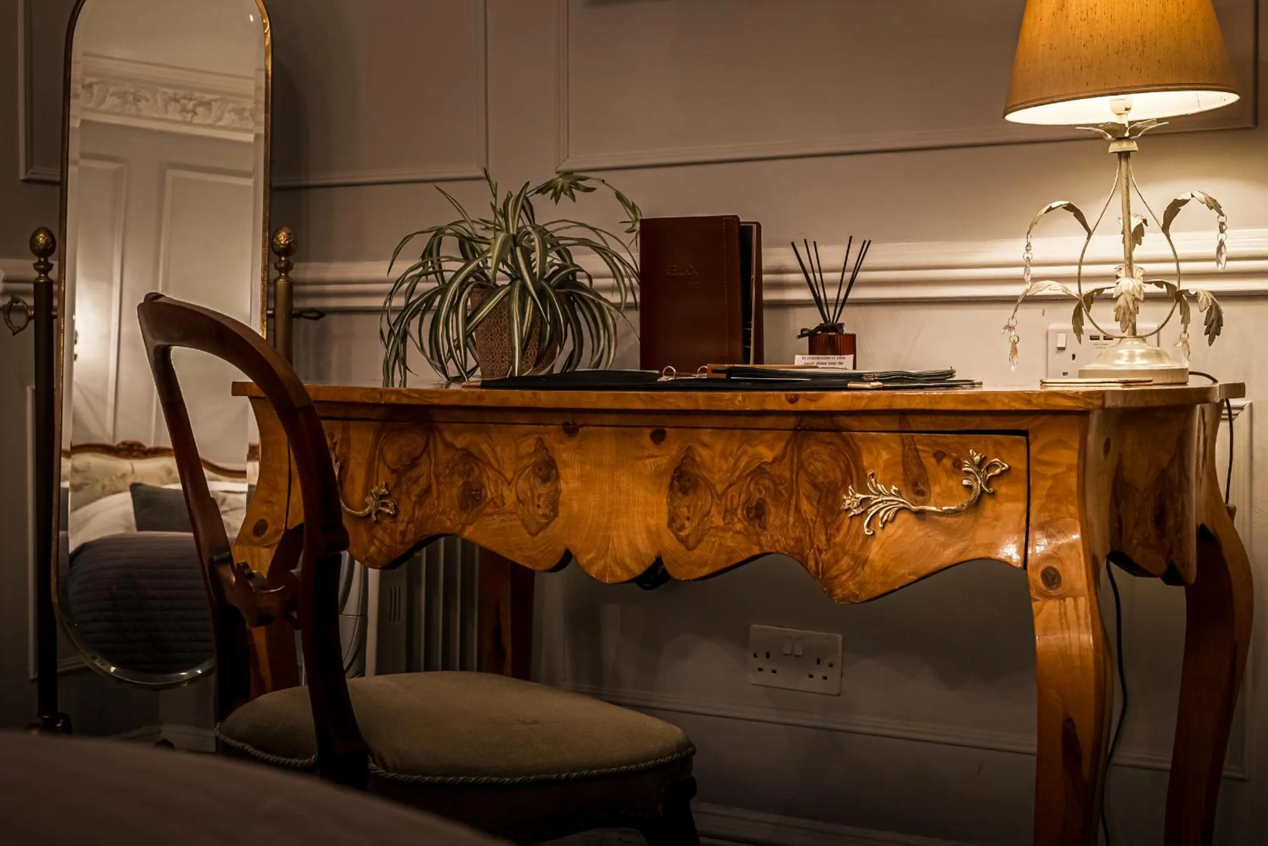 Seating area in The Alamo Guest House
