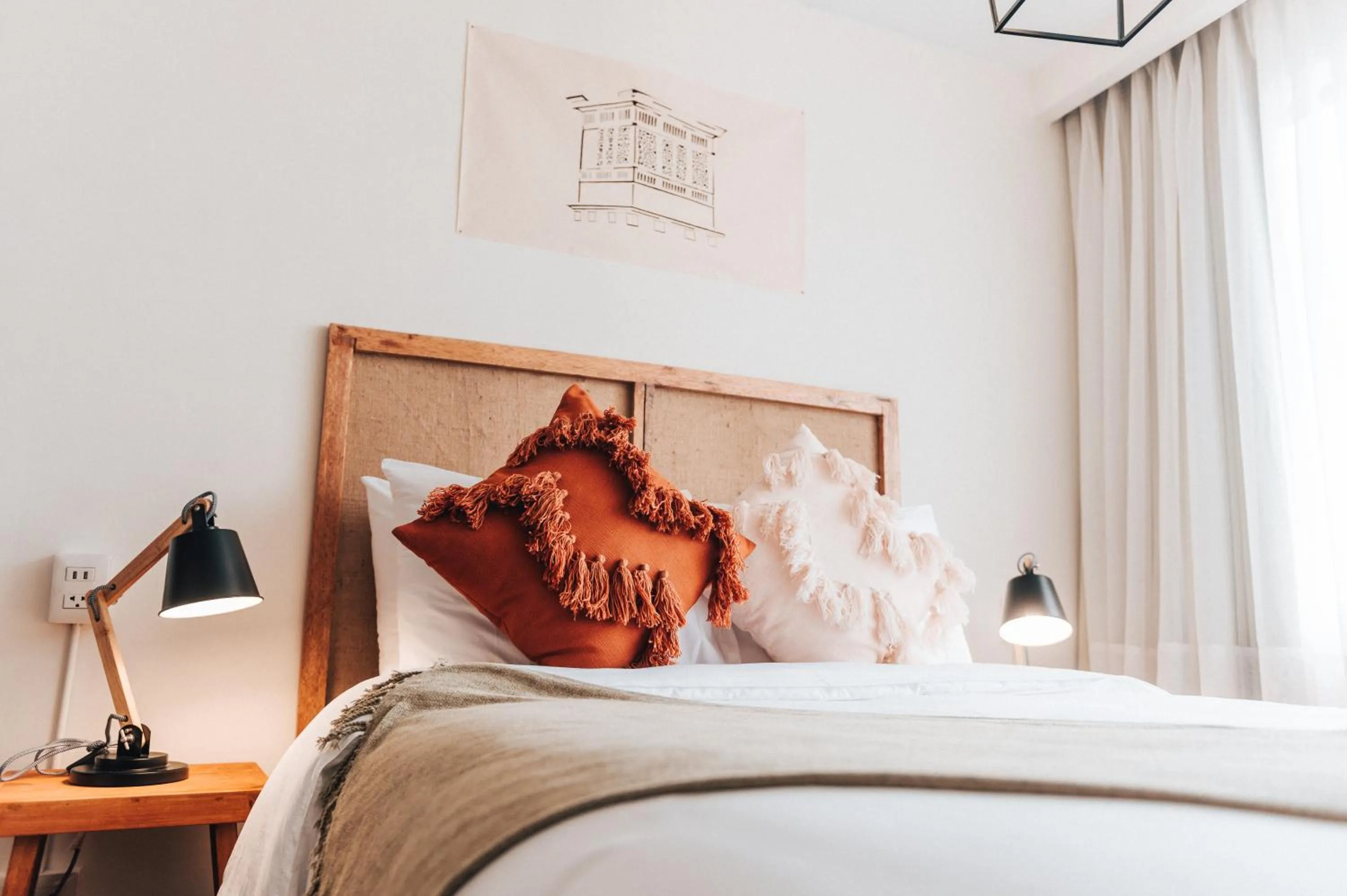 Bedroom, Bed in qema Lima