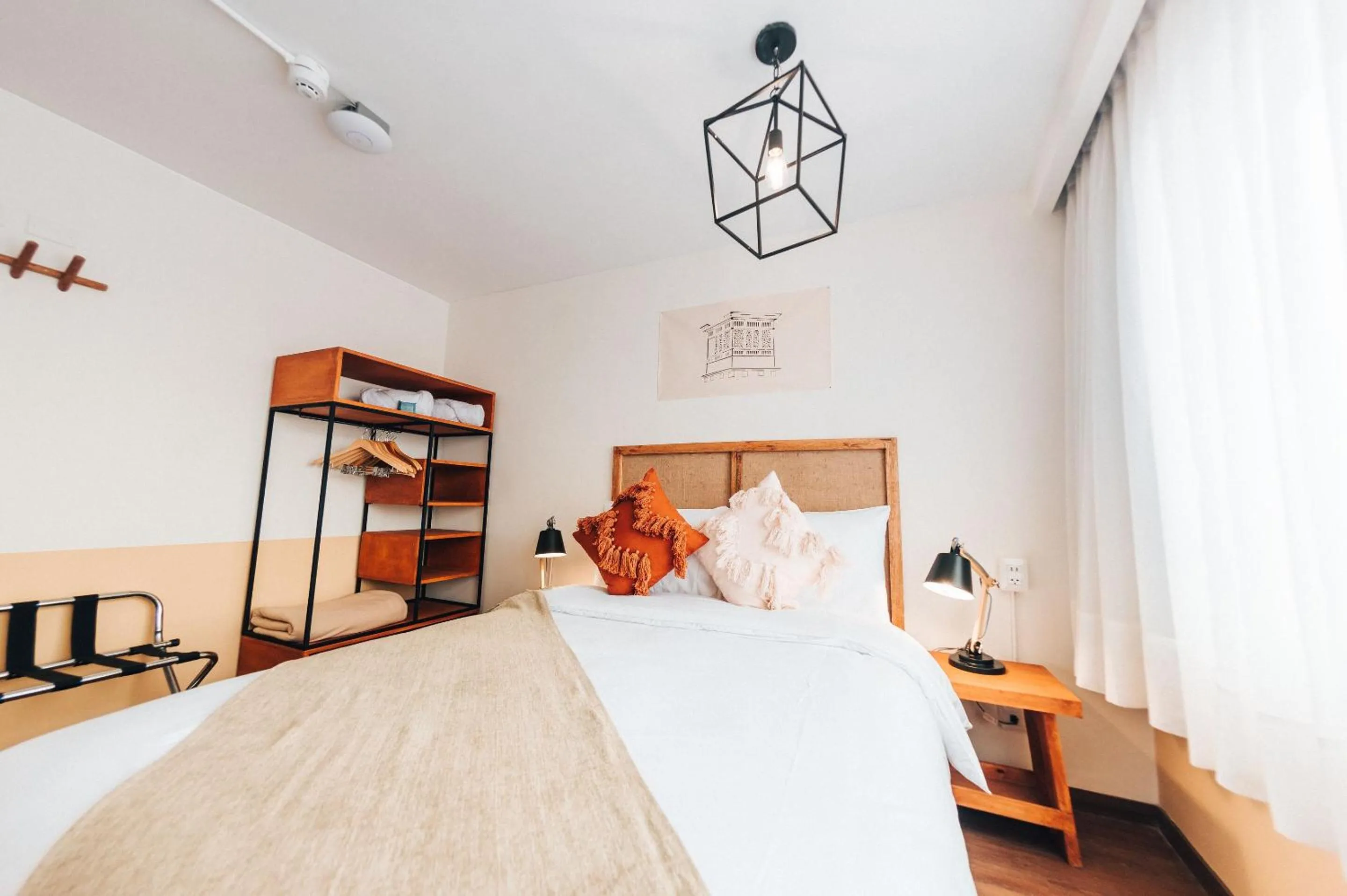 Bedroom, Bed in qema Lima