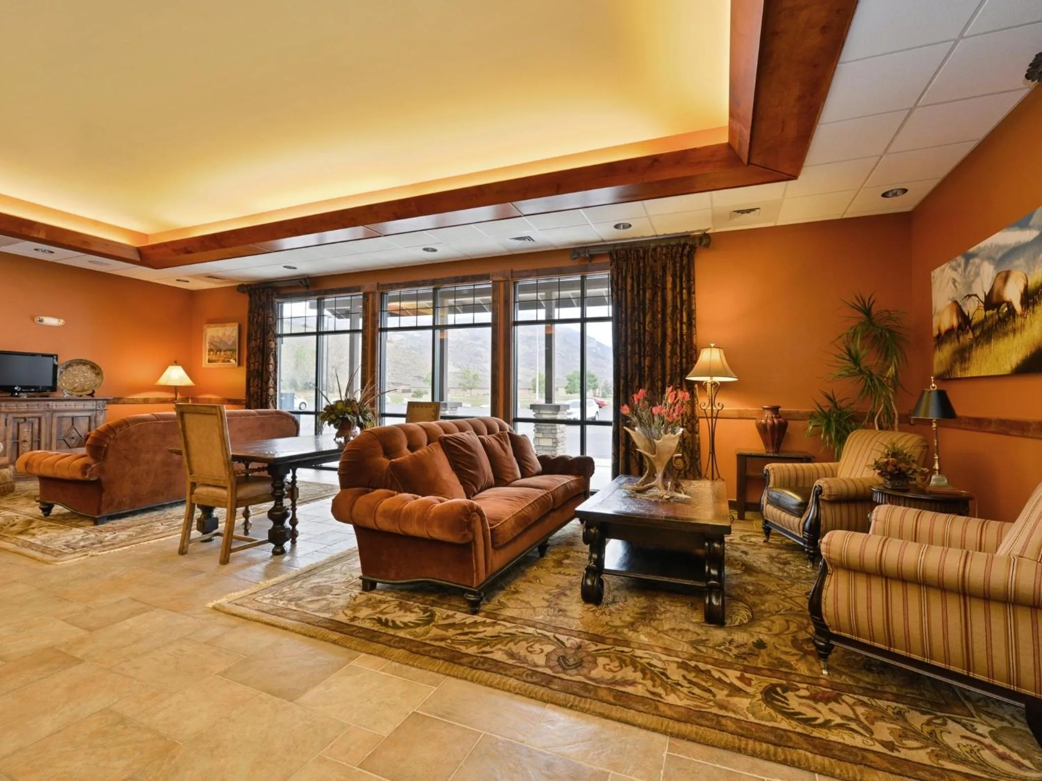 Lobby or reception in The Cody