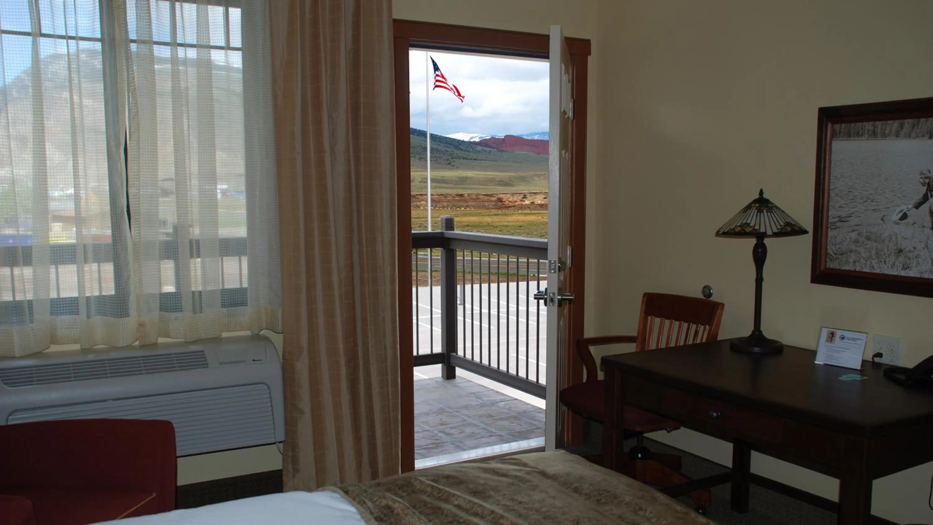 View (from property/room), Bed in The Cody
