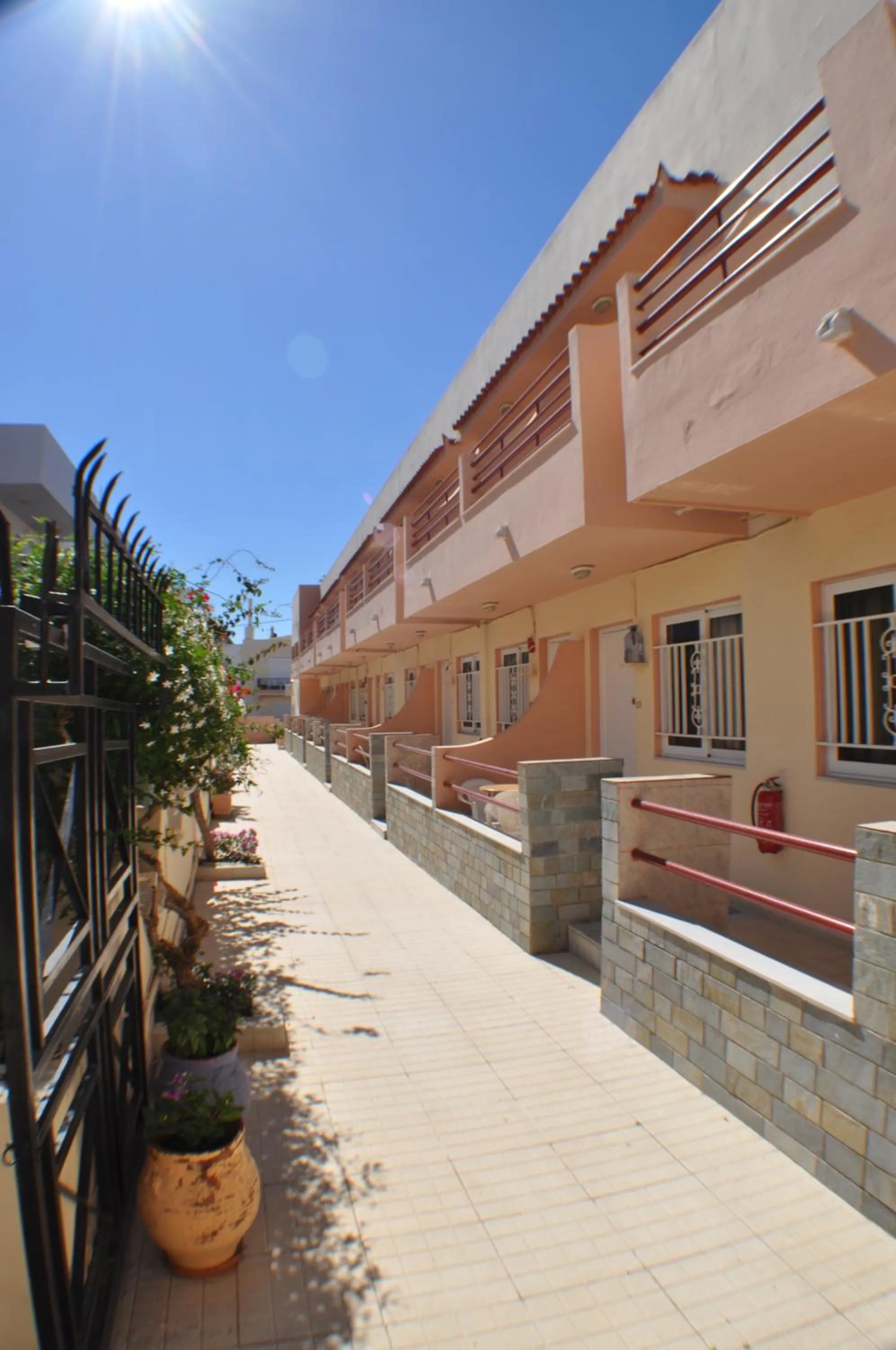 Patio in Zouboulia Apartments