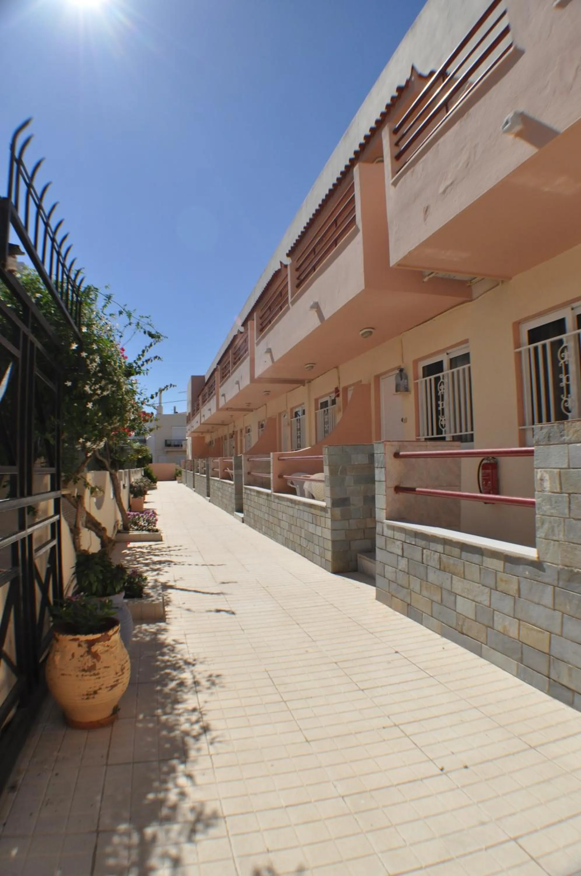 Garden in Zouboulia Apartments