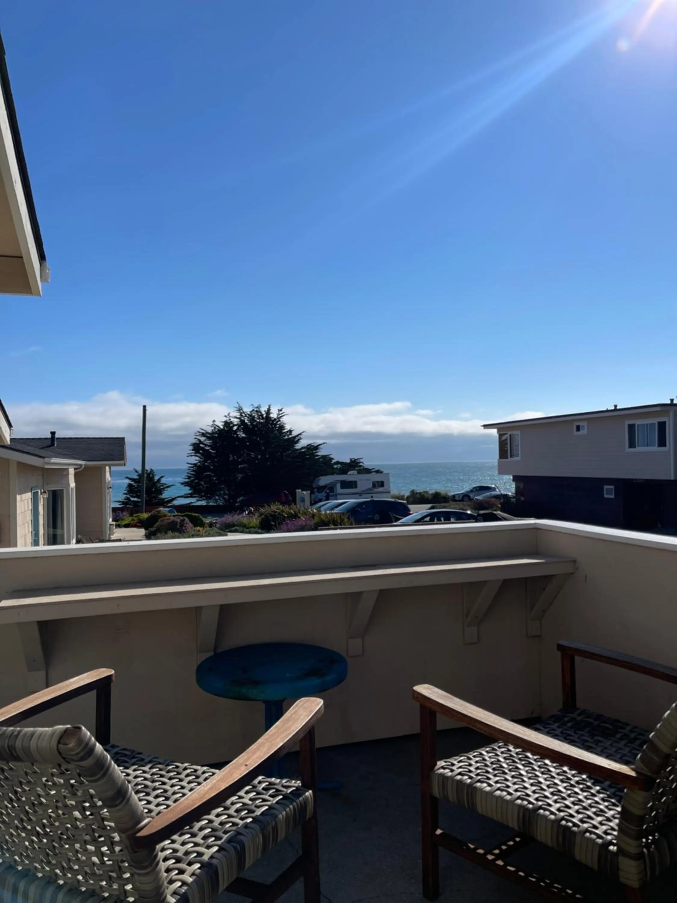 Balcony/Terrace in Cambria Landing Inn and Suites