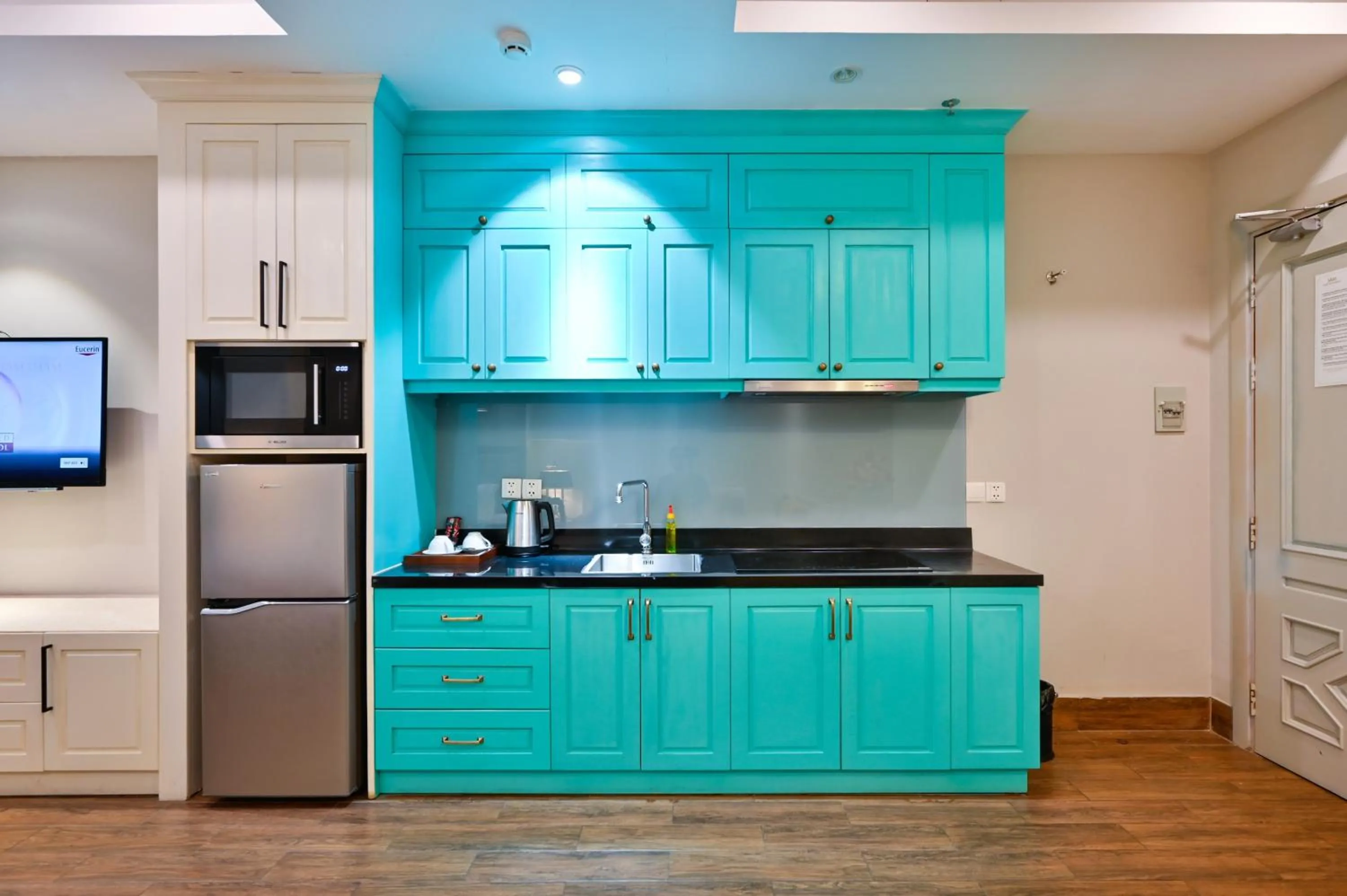 Kitchen or kitchenette in Sam Royal Apartment