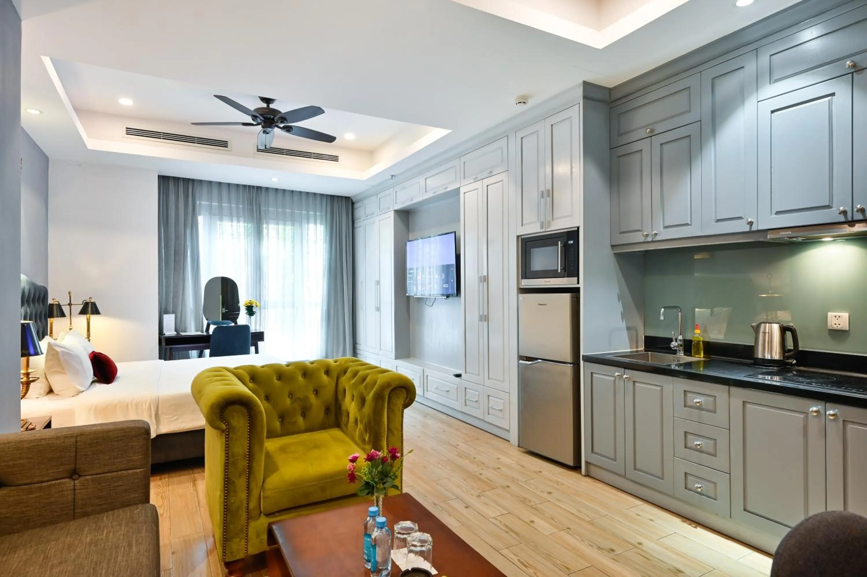 Kitchen or kitchenette in Sam Royal Apartment